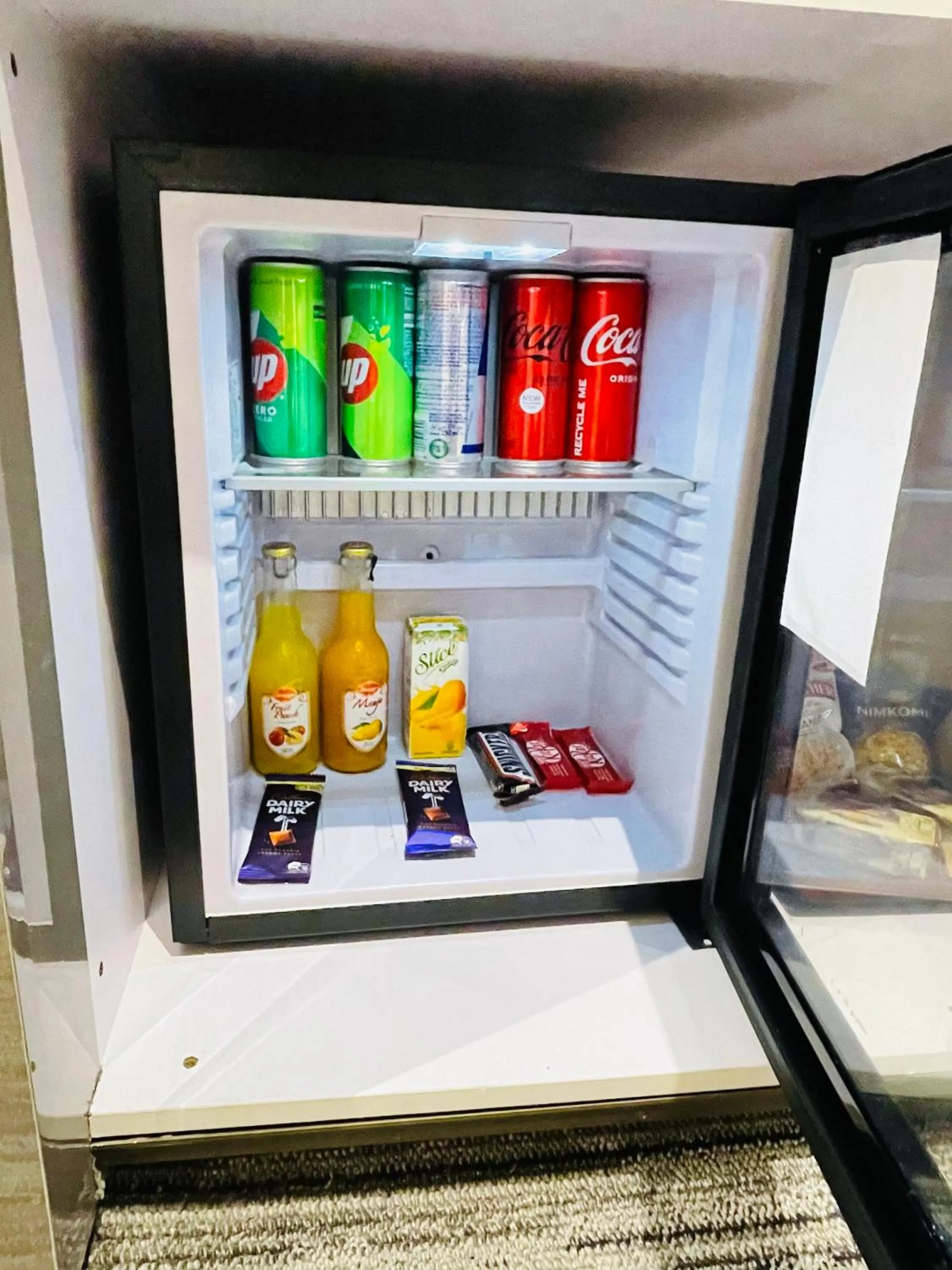 minibar in Taj Signature Hotel Islamabad