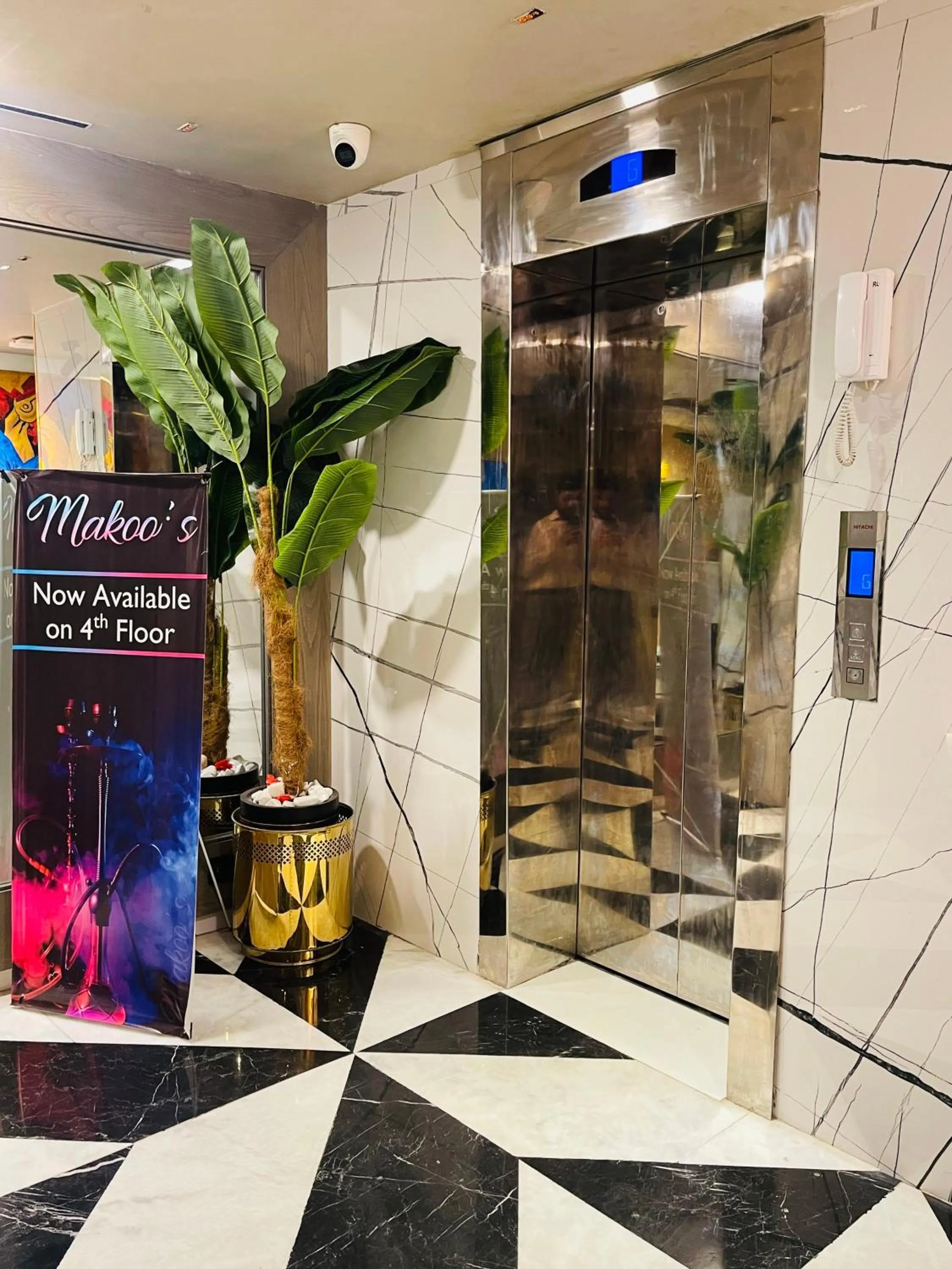 elevator in Taj Signature Hotel Islamabad