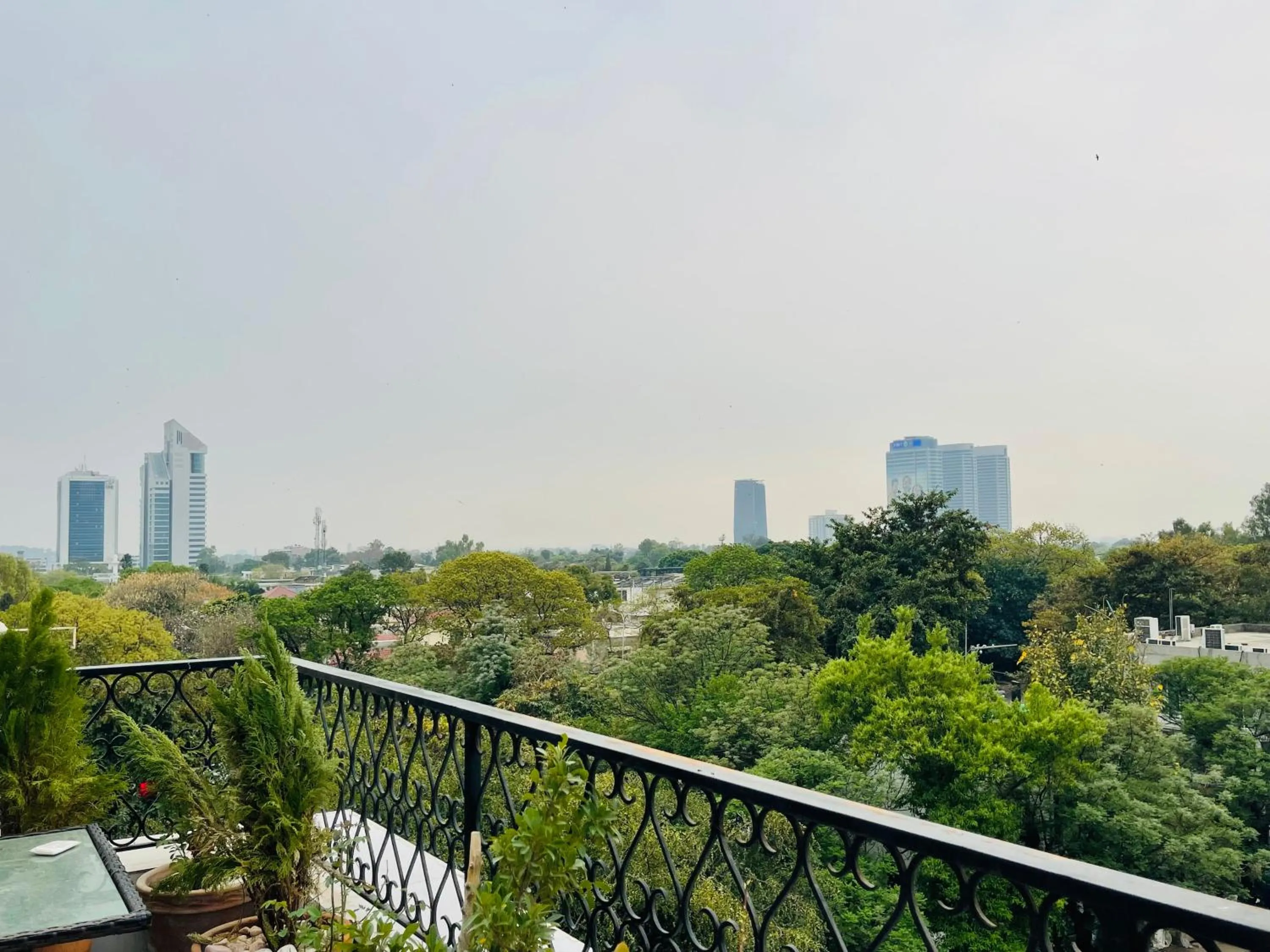 City view in Taj Signature Hotel Islamabad