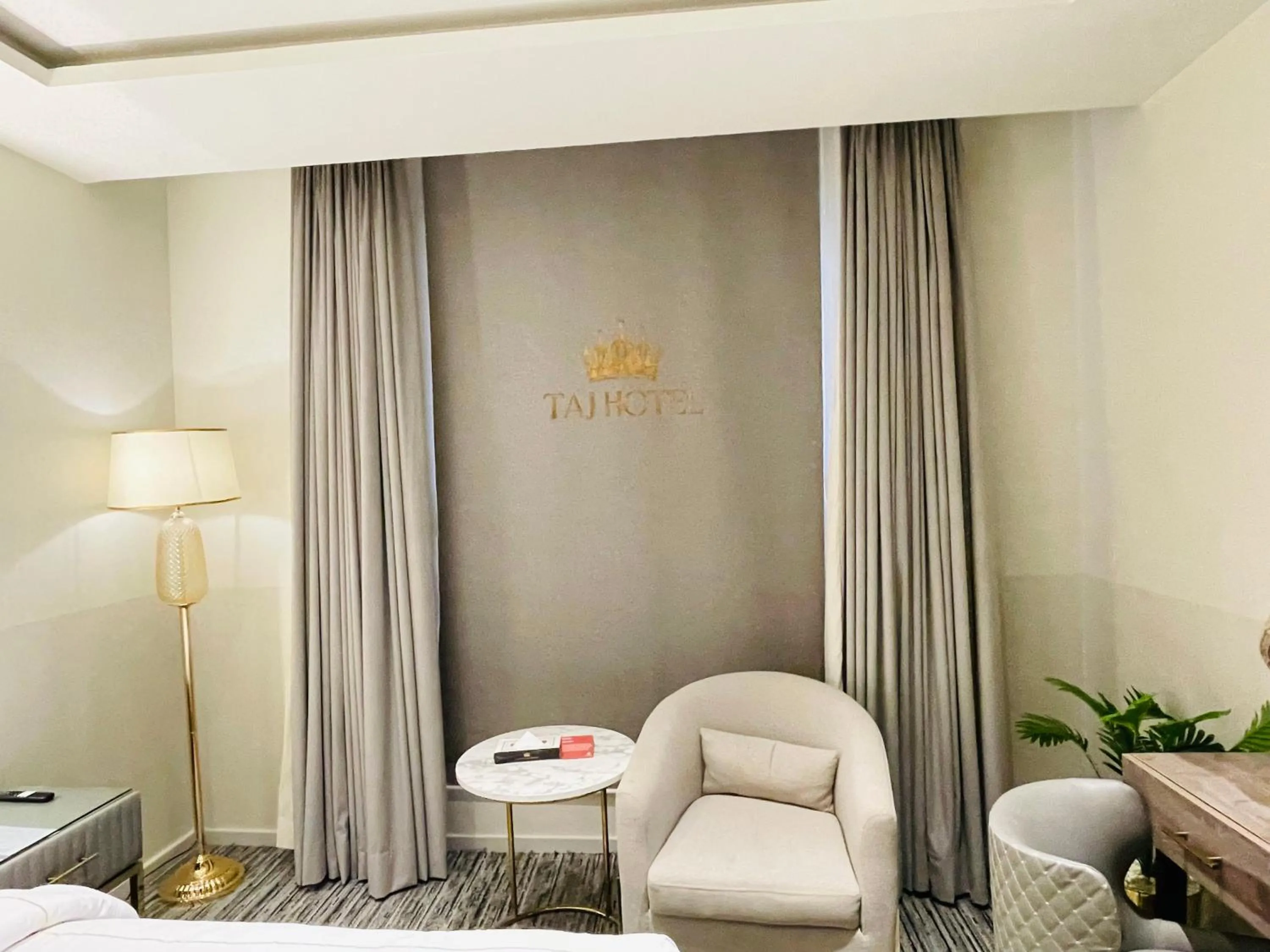 Seating area in Taj Signature Hotel Islamabad