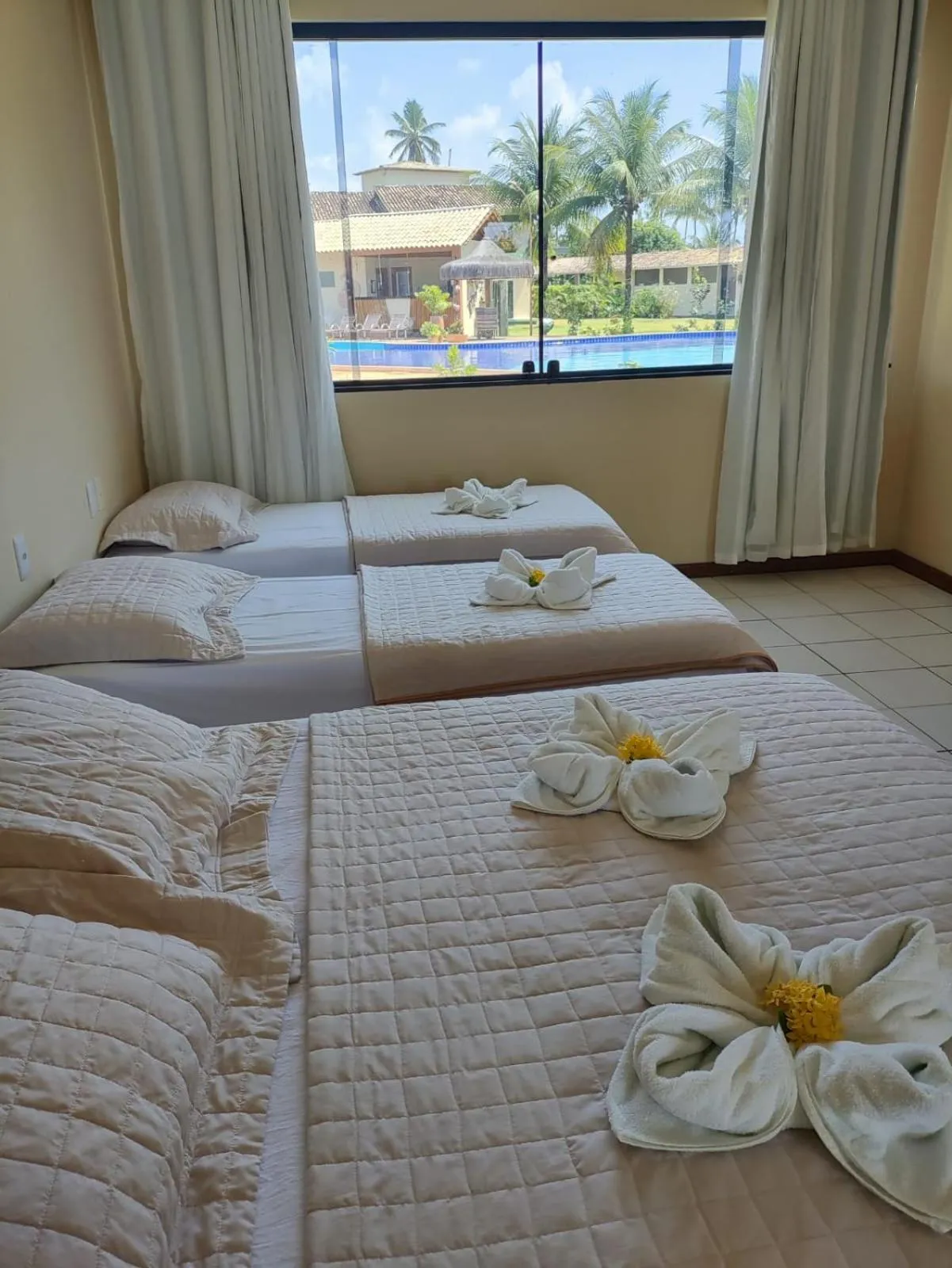 Bed in Hotel Real Comandatuba