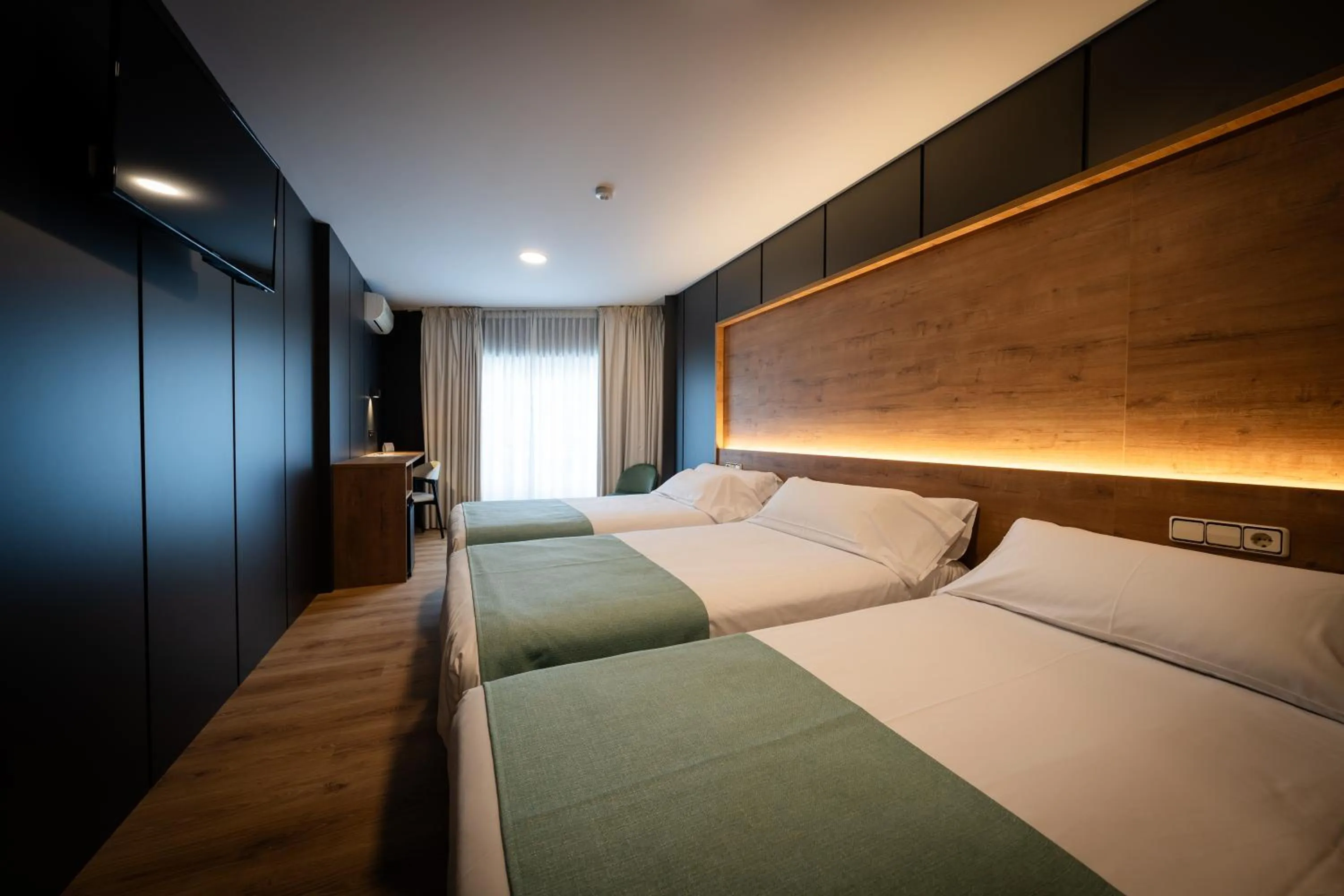 Bed in Hotel Oca Insua Costa da Morte