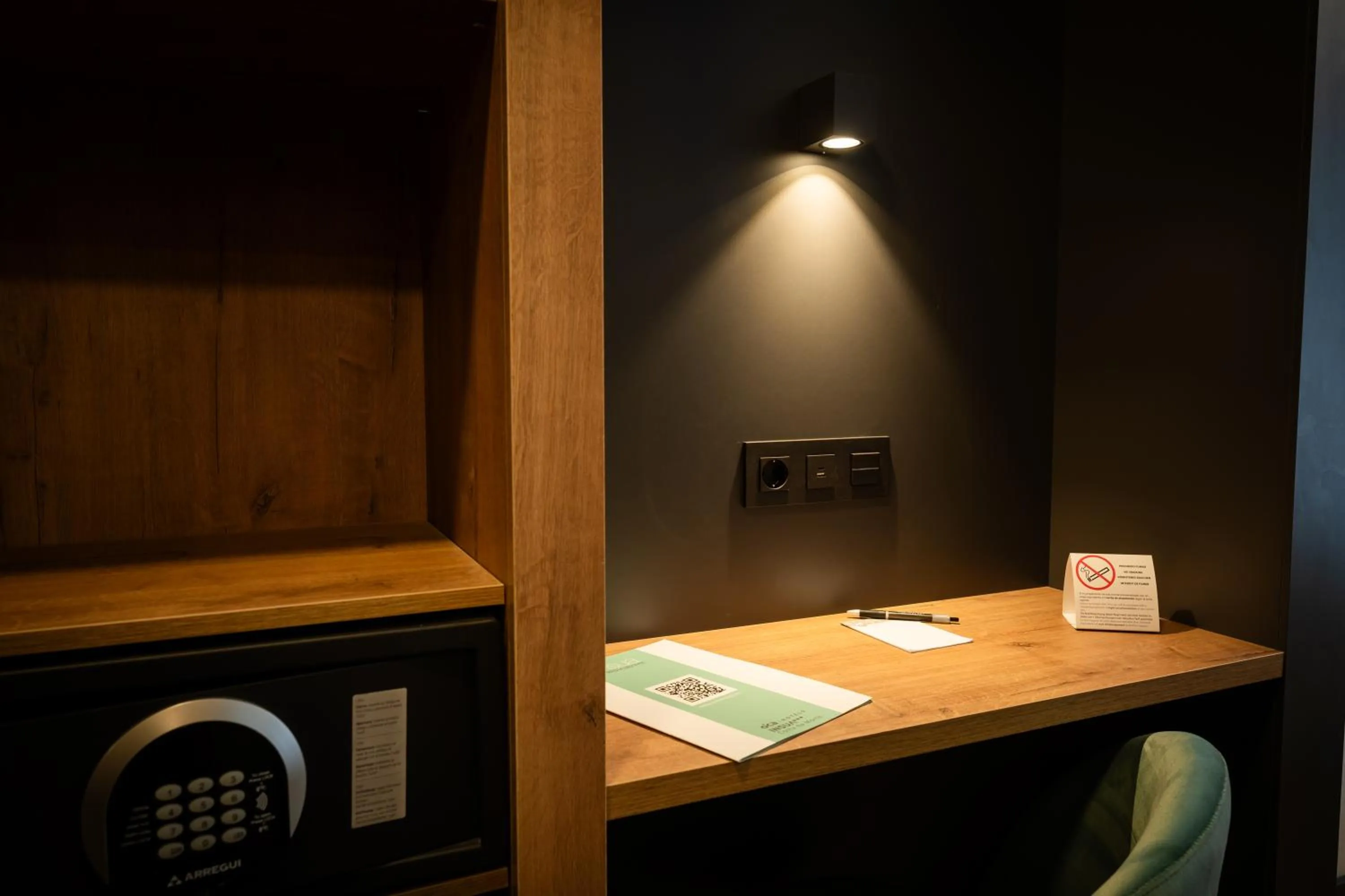 Decorative detail in Hotel Oca Insua Costa da Morte