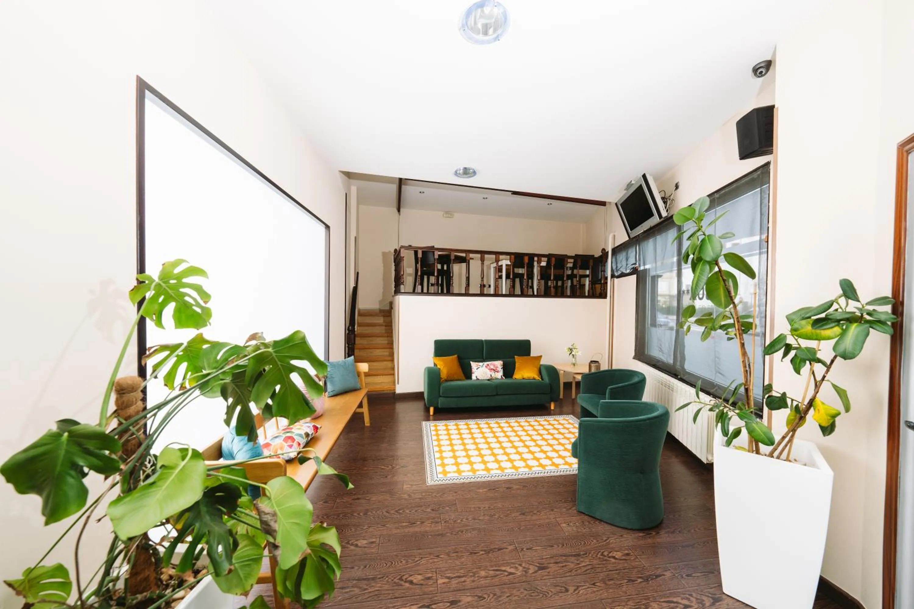 Seating area in Hotel Oca Insua Costa da Morte