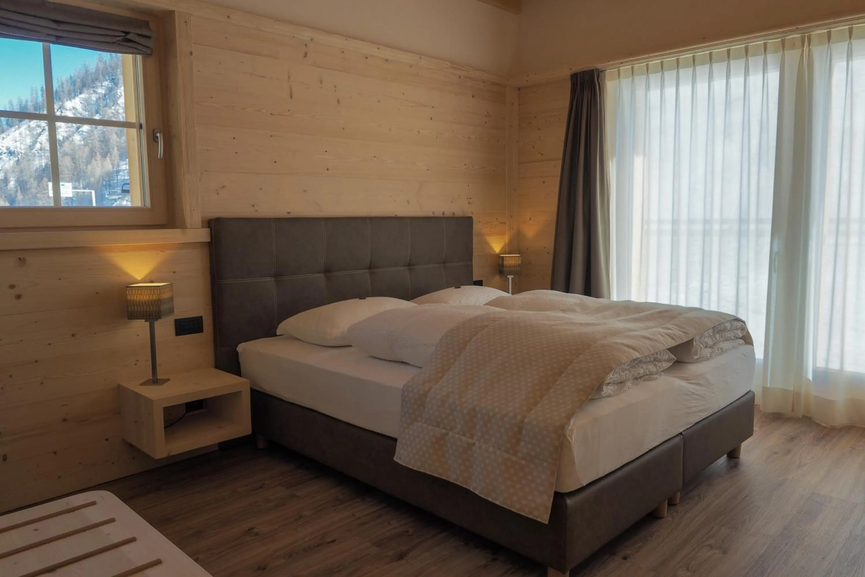 Day, Bed in B&B Ecohotel Chalet des Alpes