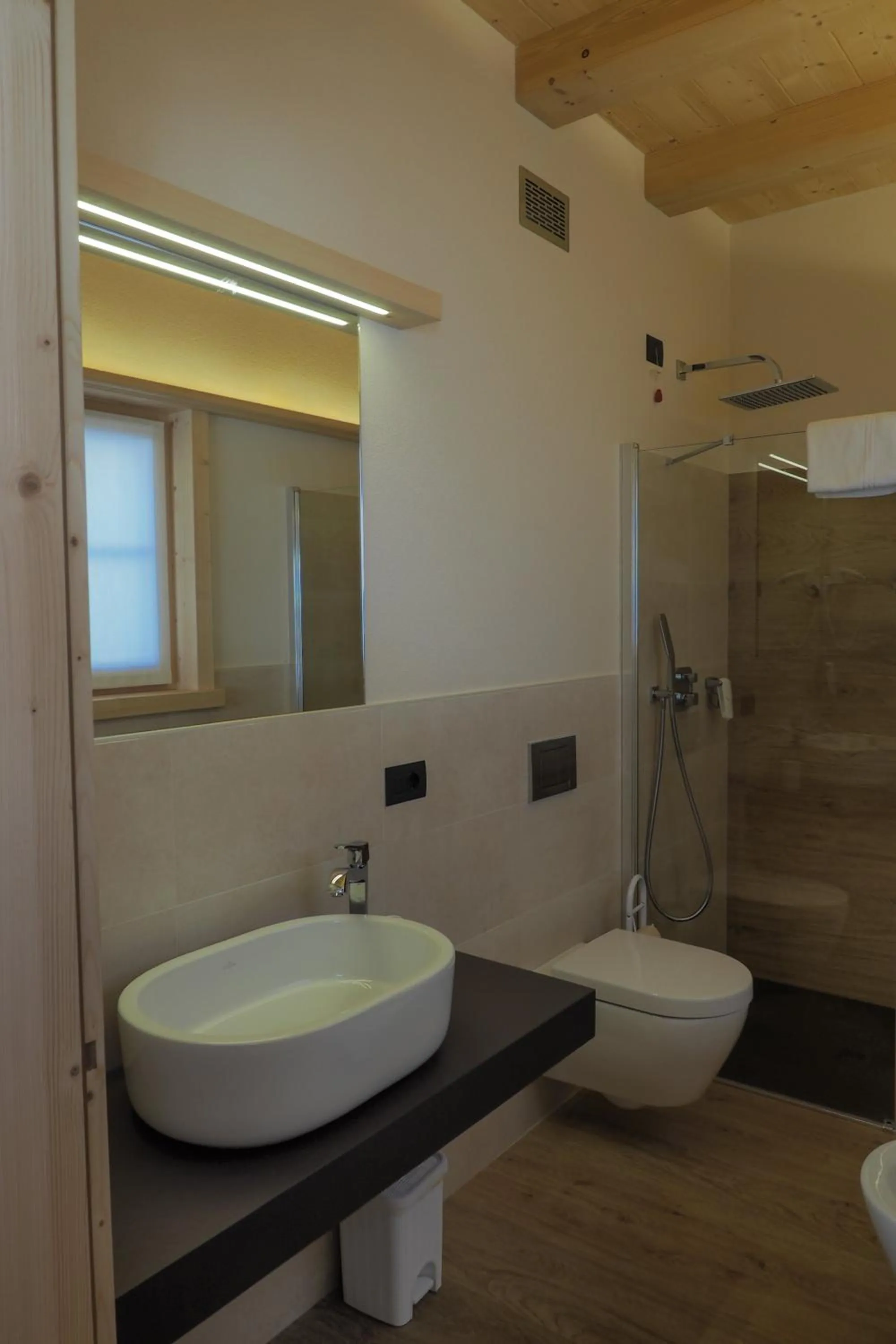 Bathroom in B&B Ecohotel Chalet des Alpes