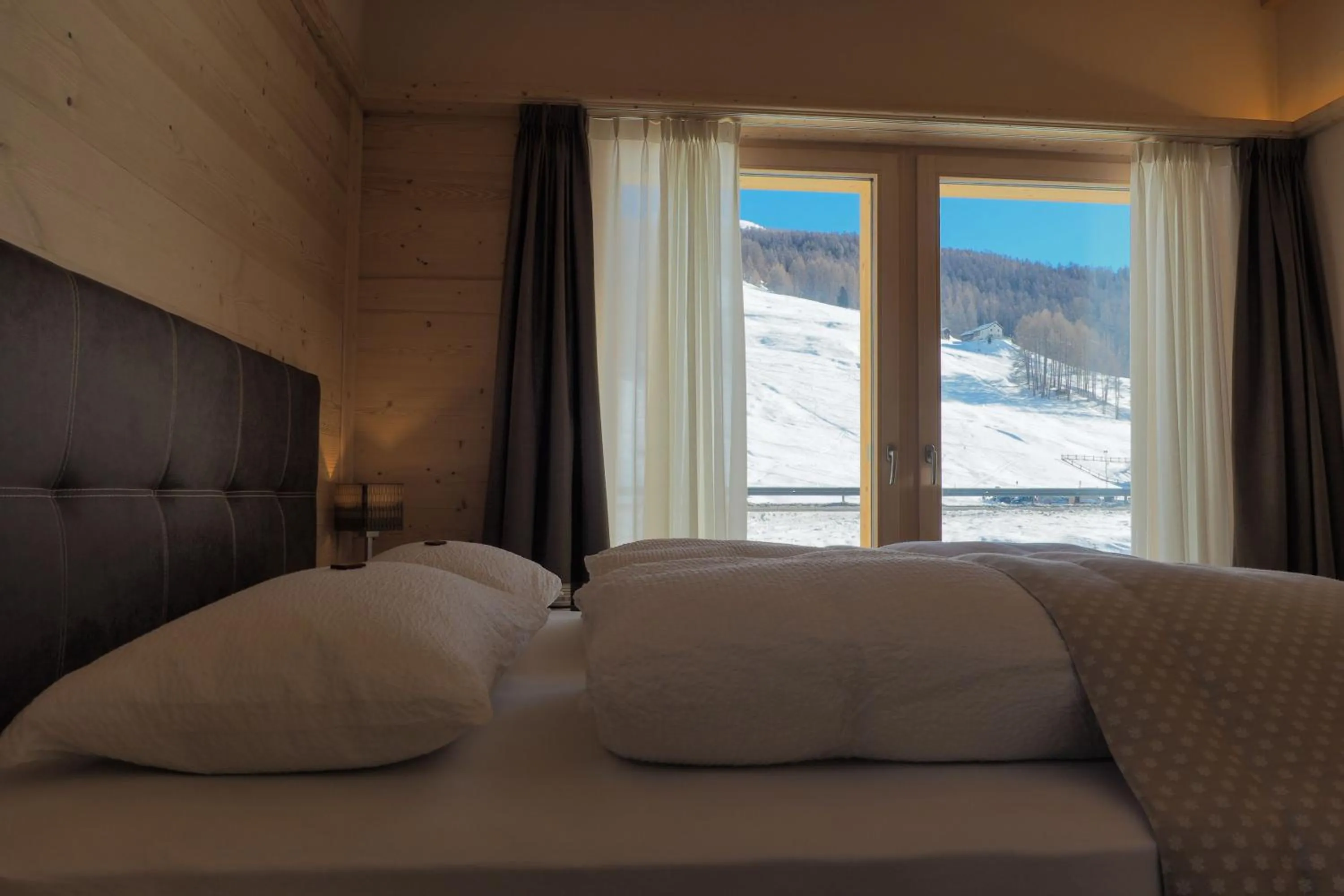 Decorative detail, Bed in B&B Ecohotel Chalet des Alpes