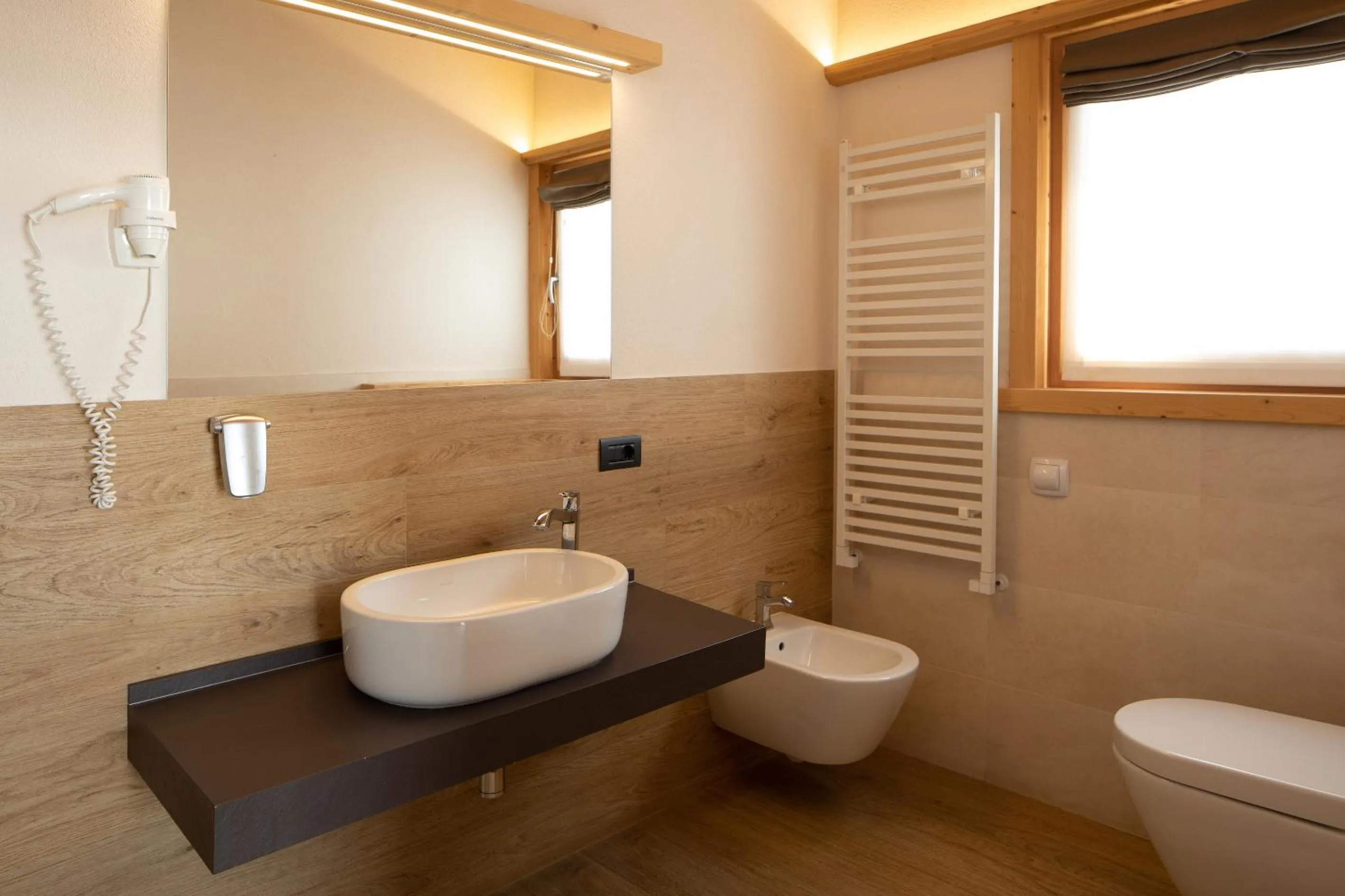 Bathroom in B&B Ecohotel Chalet des Alpes