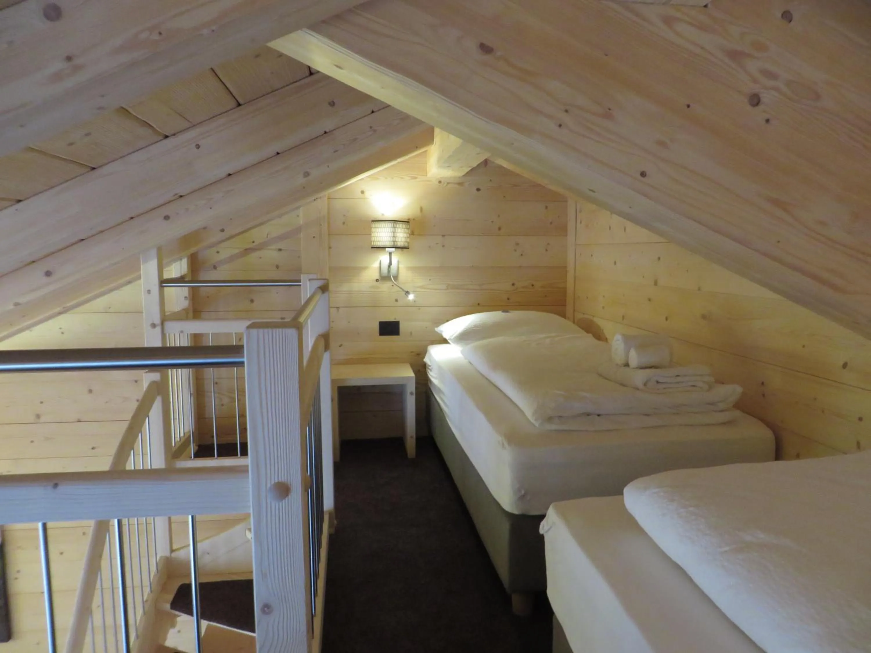 Bed in B&B Ecohotel Chalet des Alpes