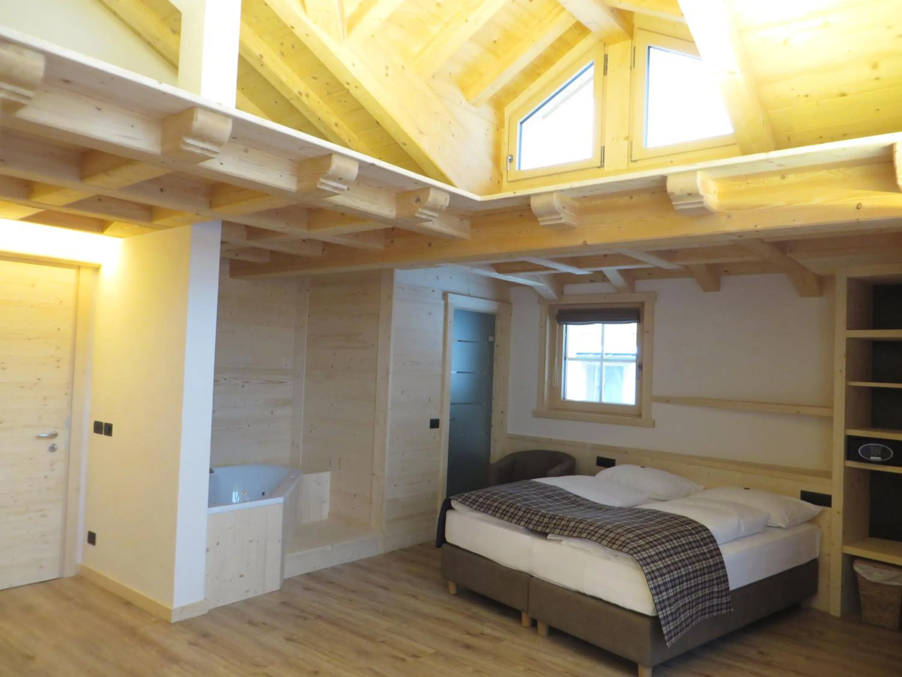 Photo of the whole room, Bed in B&B Ecohotel Chalet des Alpes