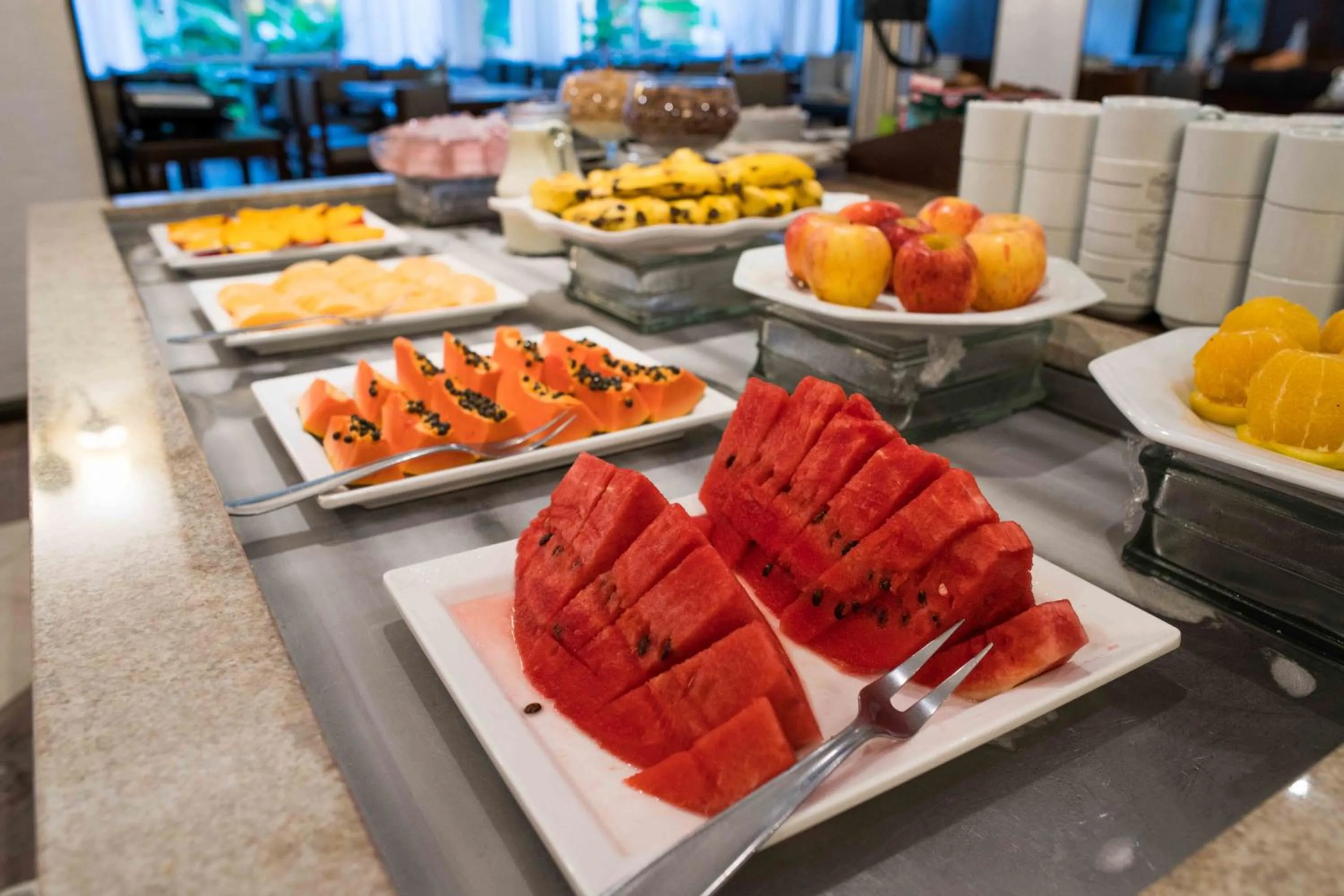 Buffet breakfast in Plaza Caldas da Imperatriz Resort & Spa
