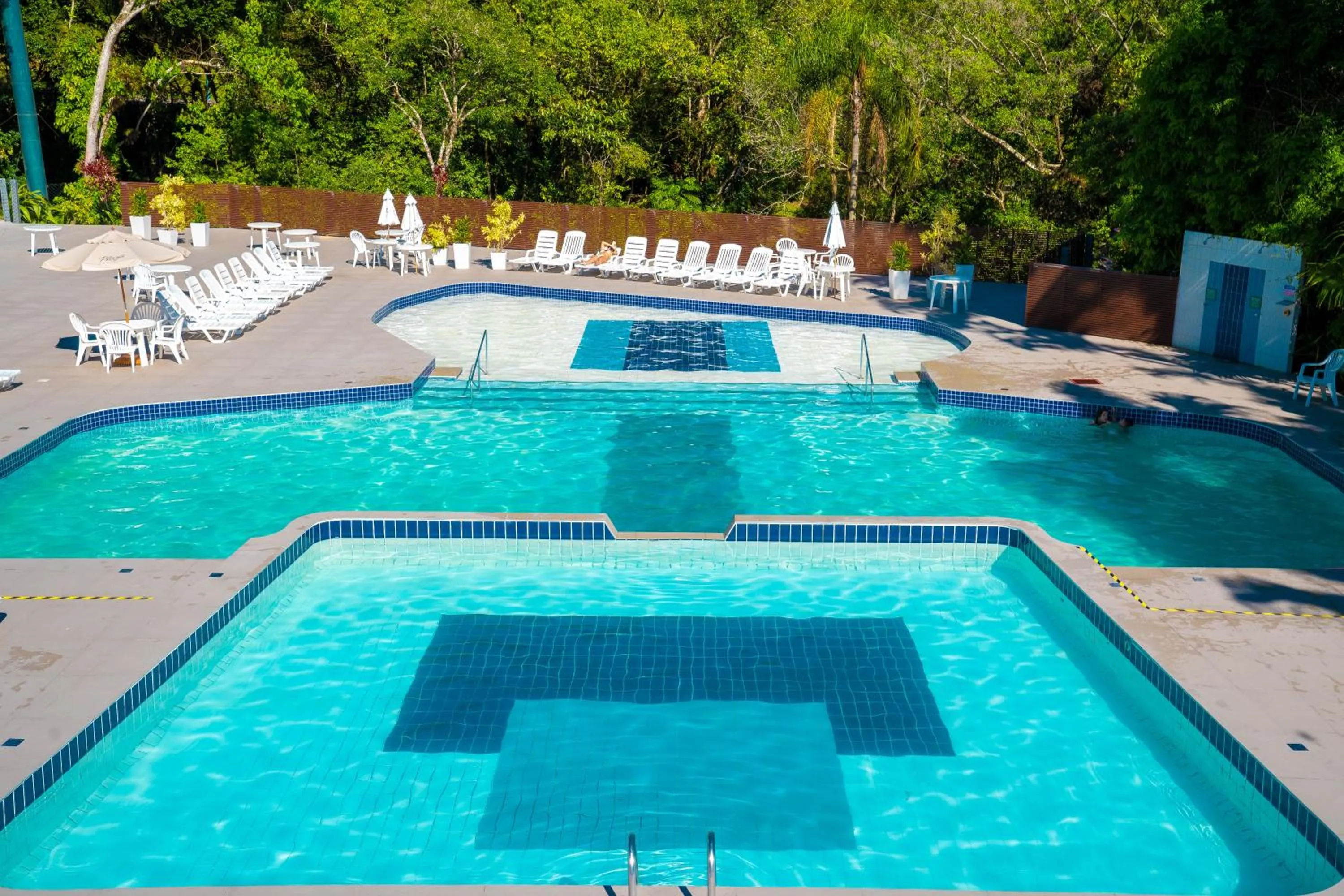 Pool view in Plaza Caldas da Imperatriz Resort & Spa