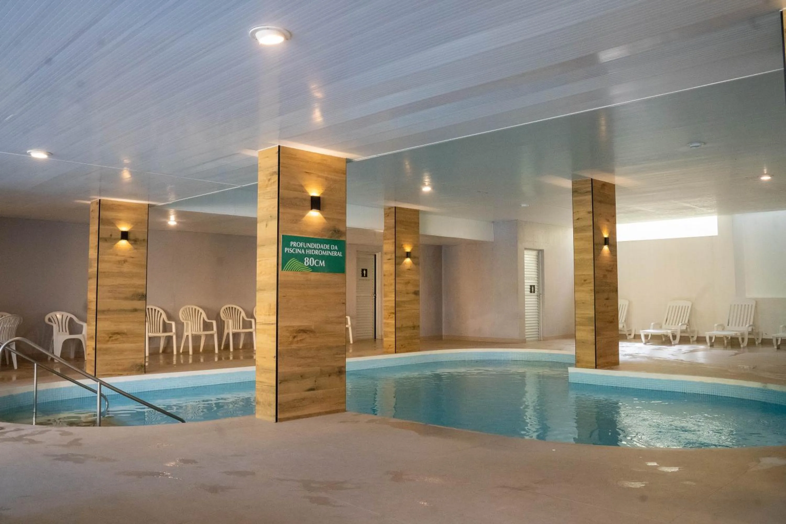 Pool view in Plaza Caldas da Imperatriz Resort & Spa