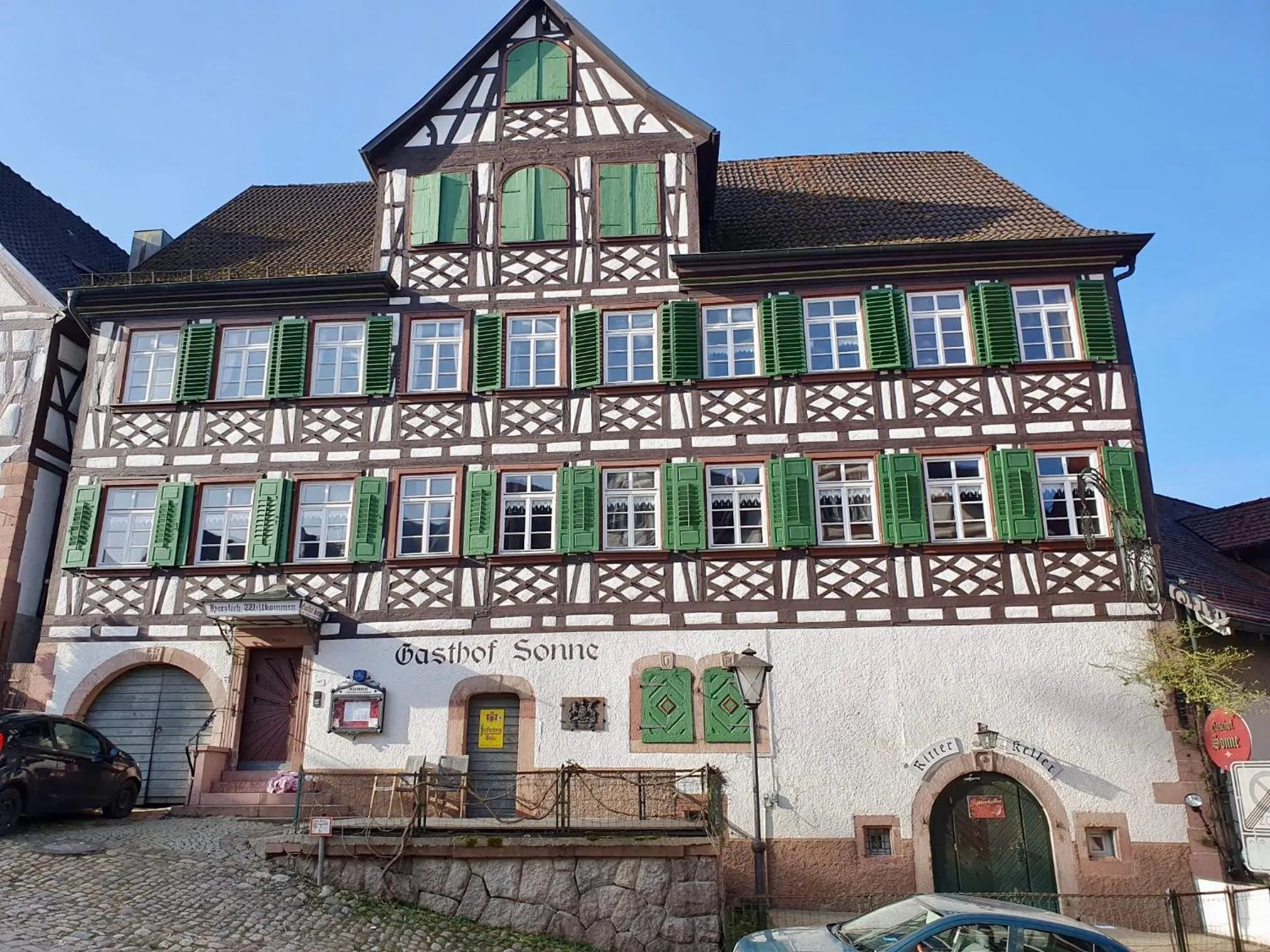 Property building in Gasthof Sonne