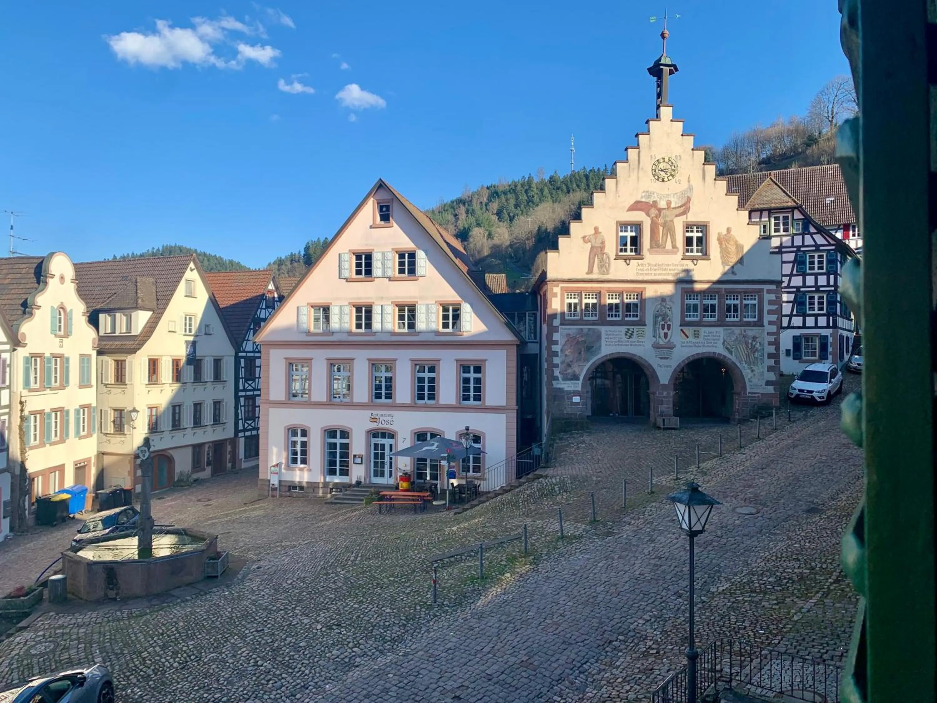 City view in Gasthof Sonne