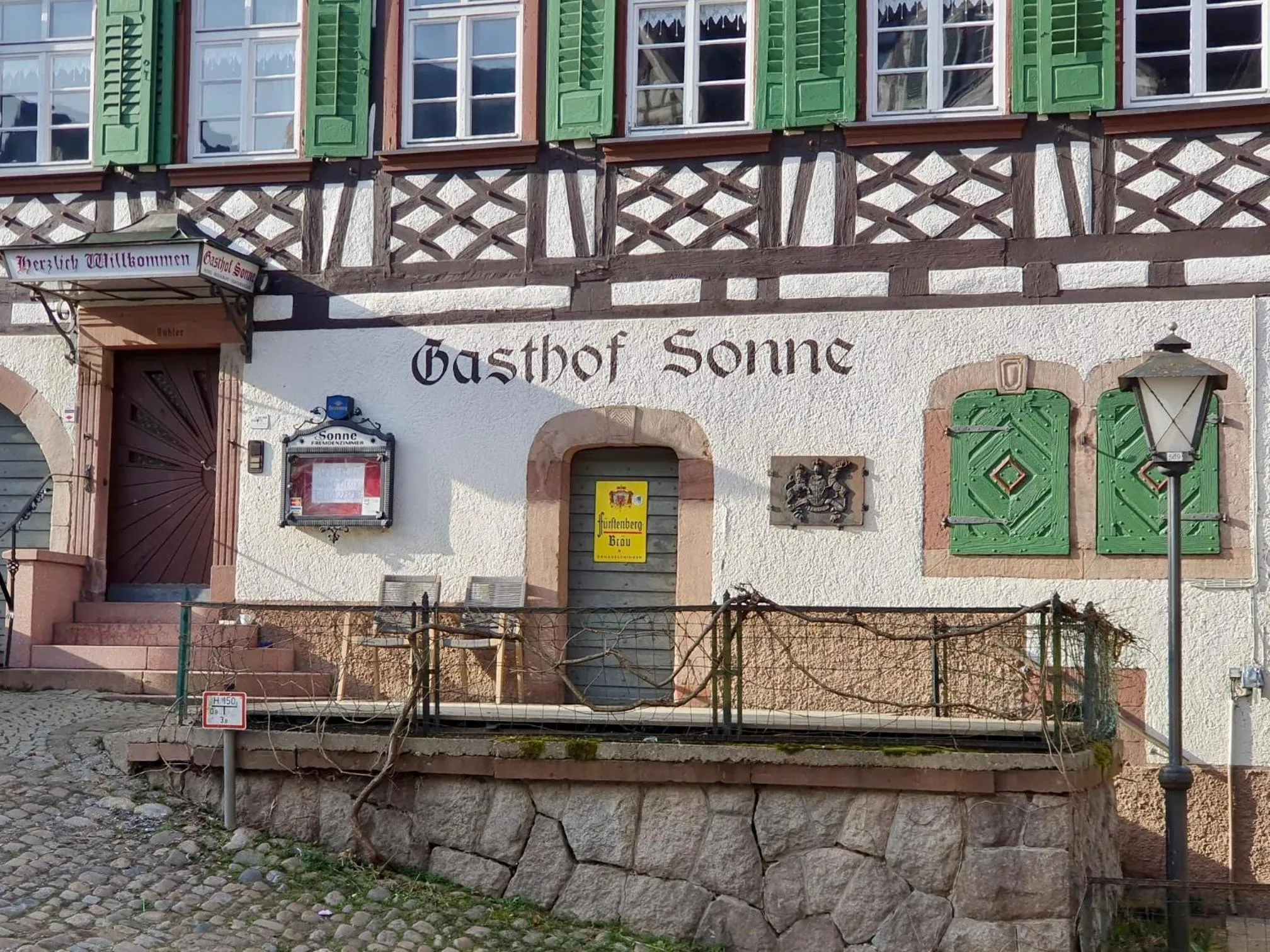 Property building in Gasthof Sonne