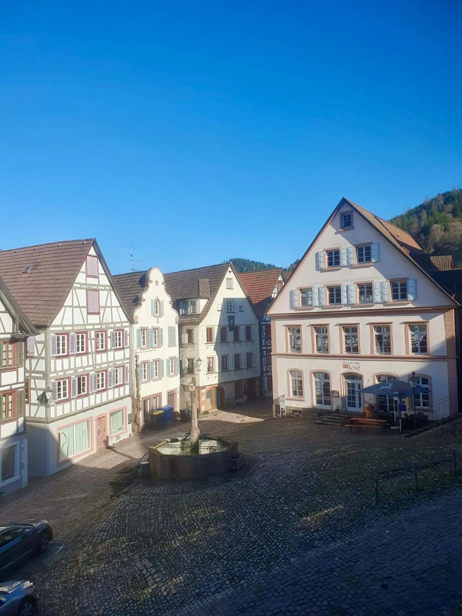 City view in Gasthof Sonne