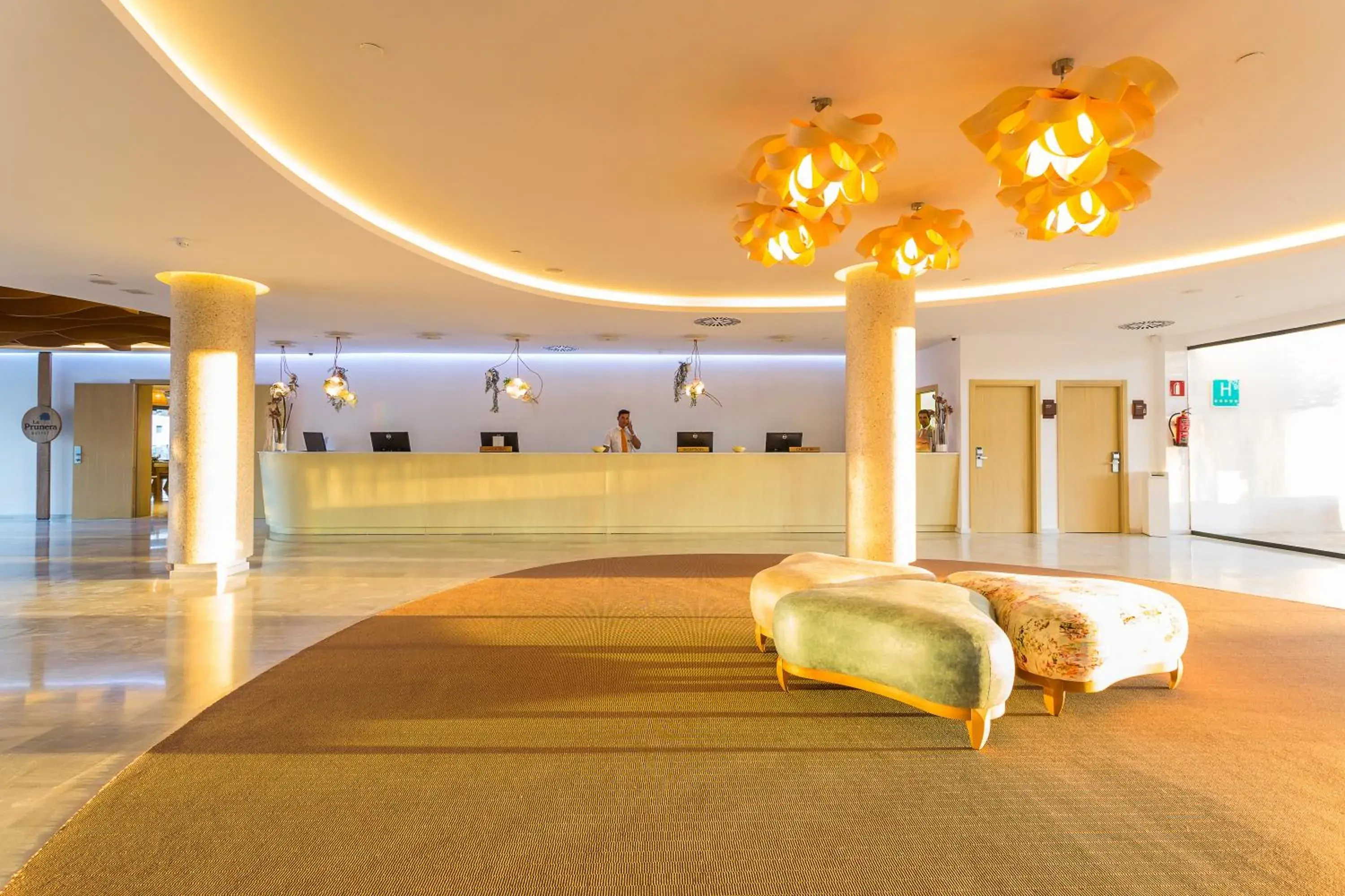 Lobby or reception, Bed in Grand Palladium White Island Resort & Spa - All Inclusive Lobby or reception, Bed in Grand Palladium White Island Resort & Spa - All Inclusive