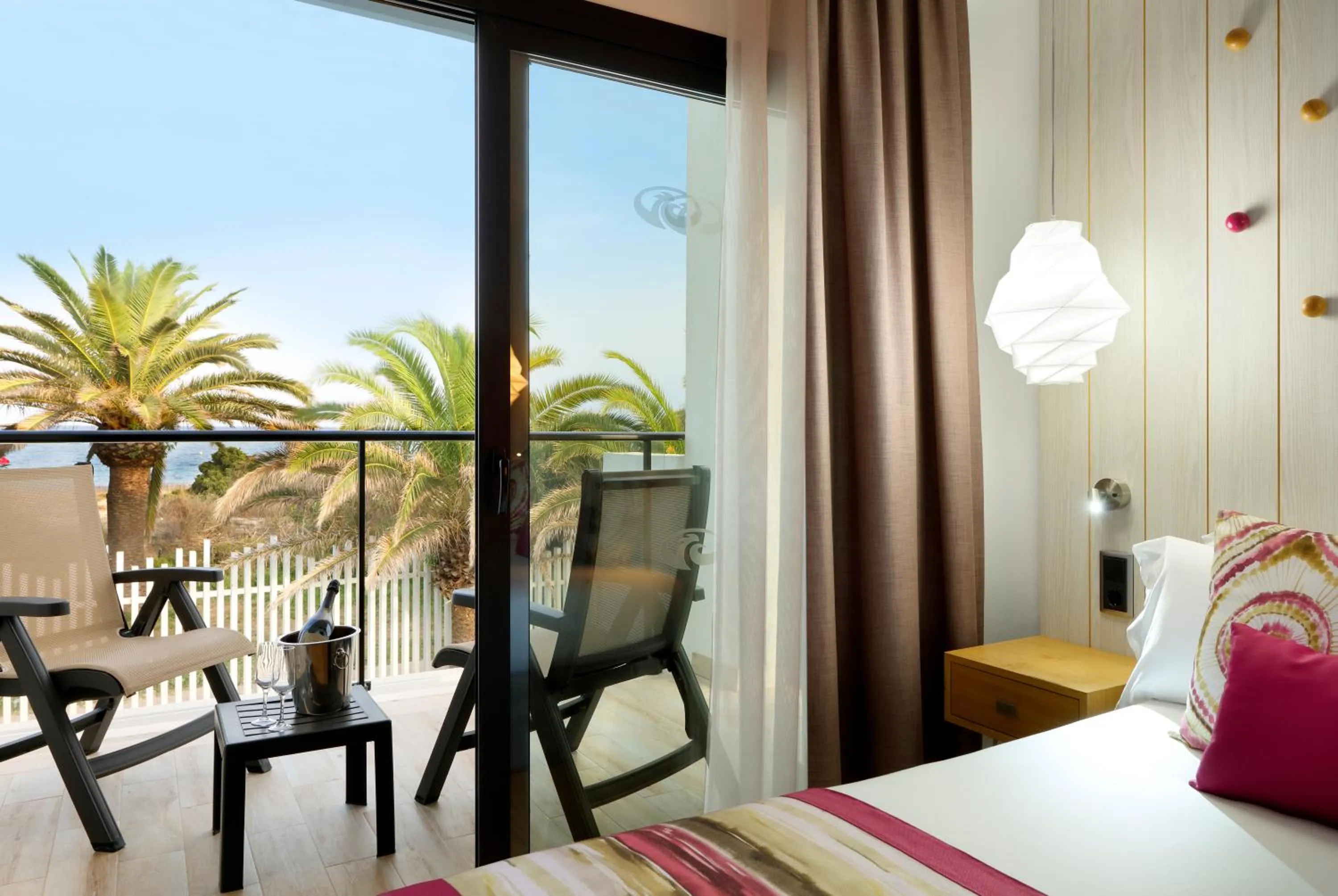 View (from property/room), Bed in Grand Palladium White Island Resort & Spa - All Inclusive