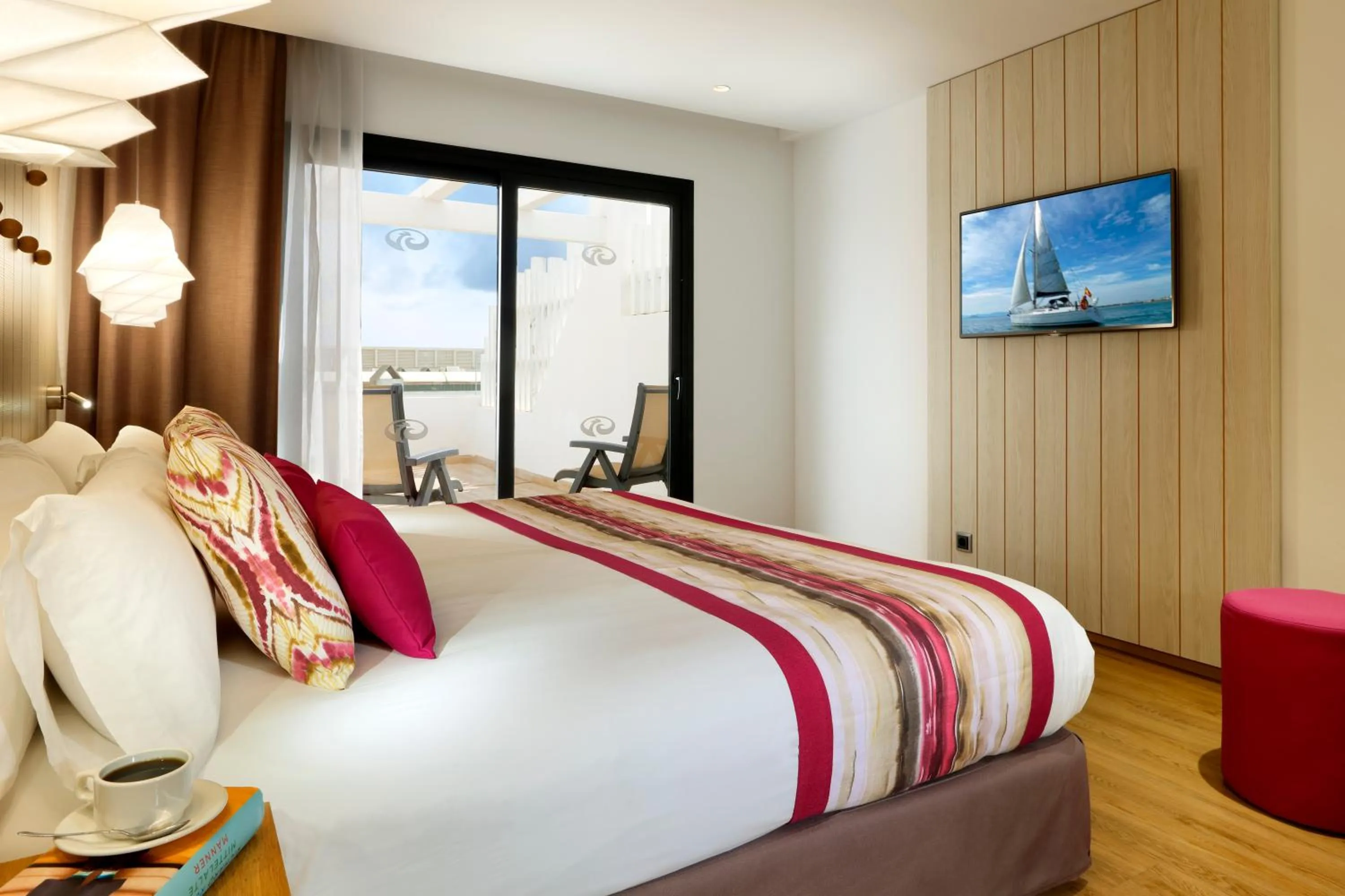 Bed in Grand Palladium White Island Resort & Spa - All Inclusive