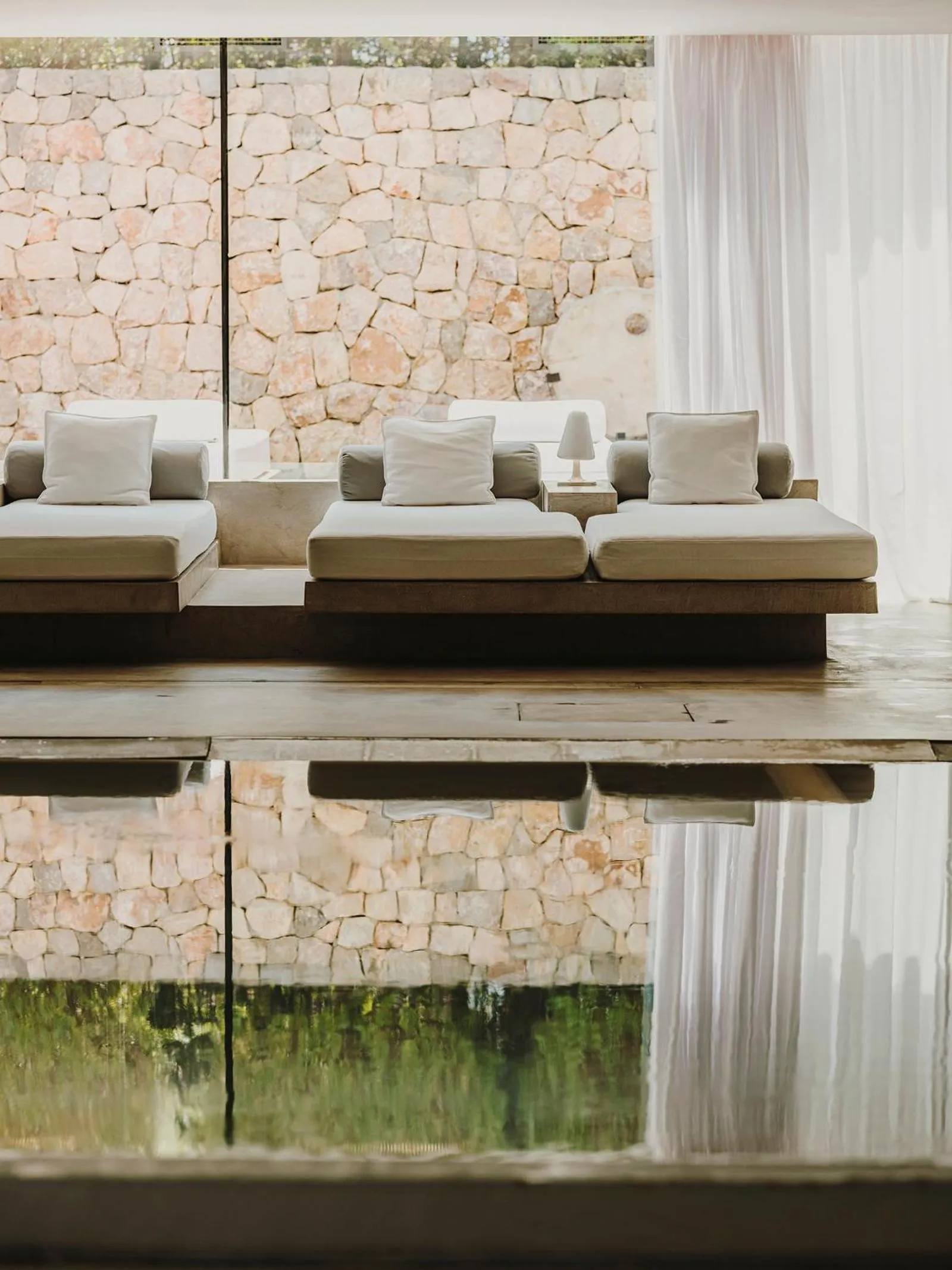 Bed in Aguas de Ibiza Grand Luxe Hotel - Small Luxury Hotel of the World