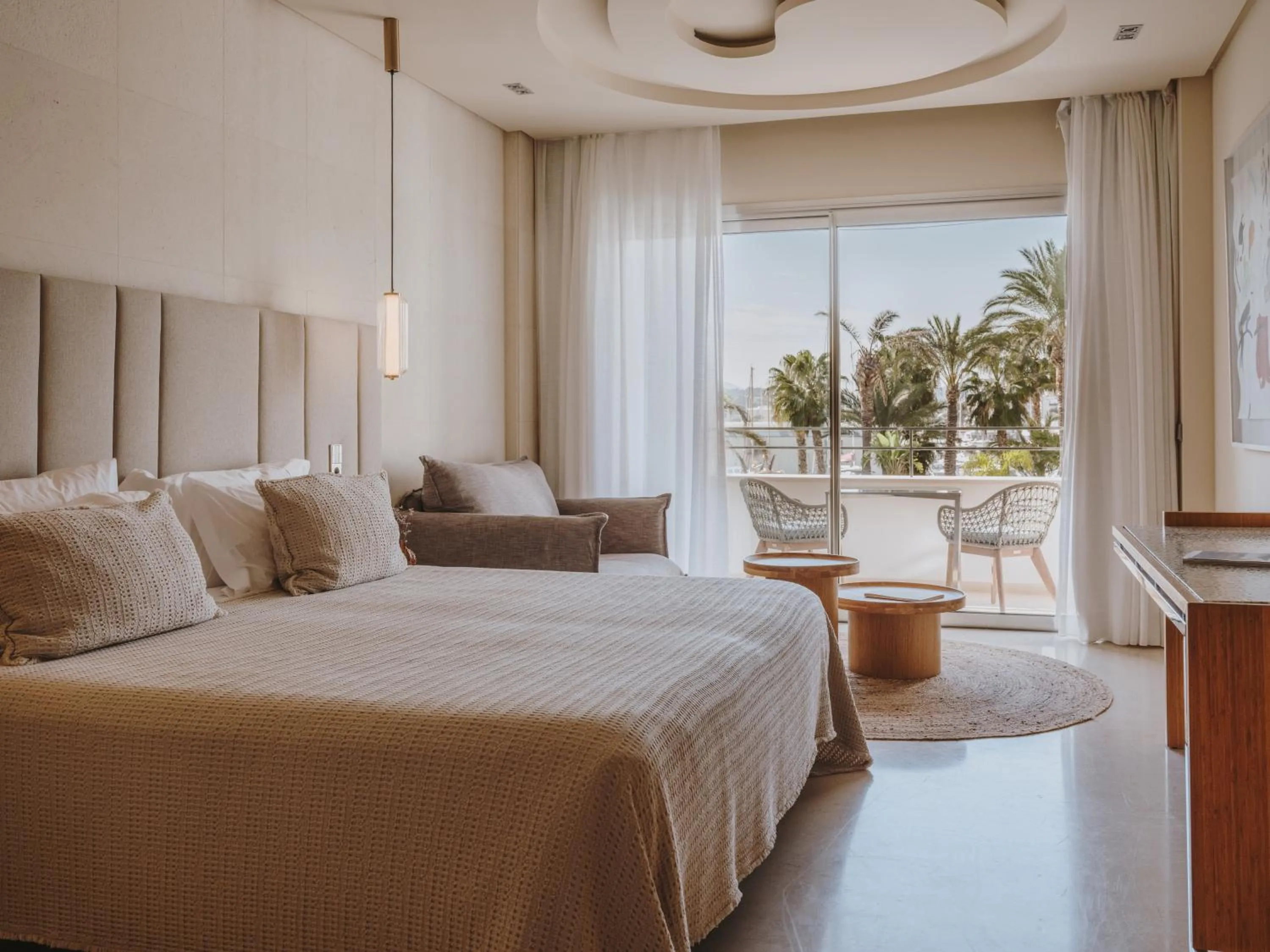 Bed in Aguas de Ibiza Grand Luxe Hotel - Small Luxury Hotel of the World