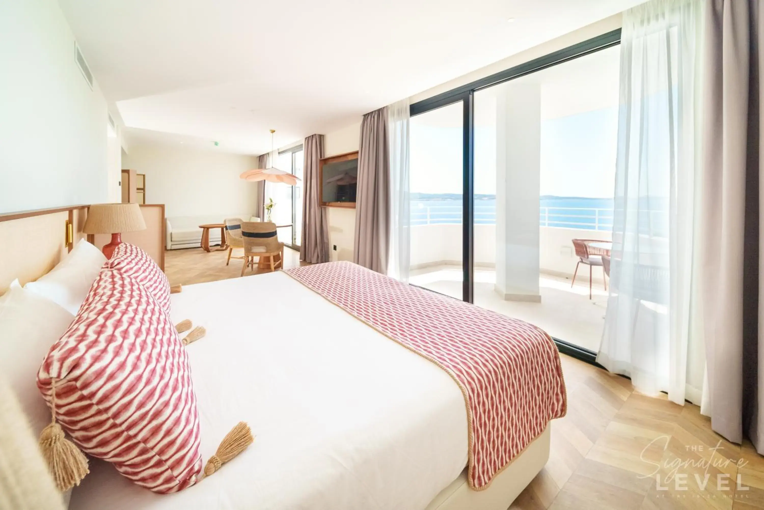 View (from property/room), Bed in TRS Ibiza Hotel - Adults Only View (from property/room), Bed in TRS Ibiza Hotel - Adults Only