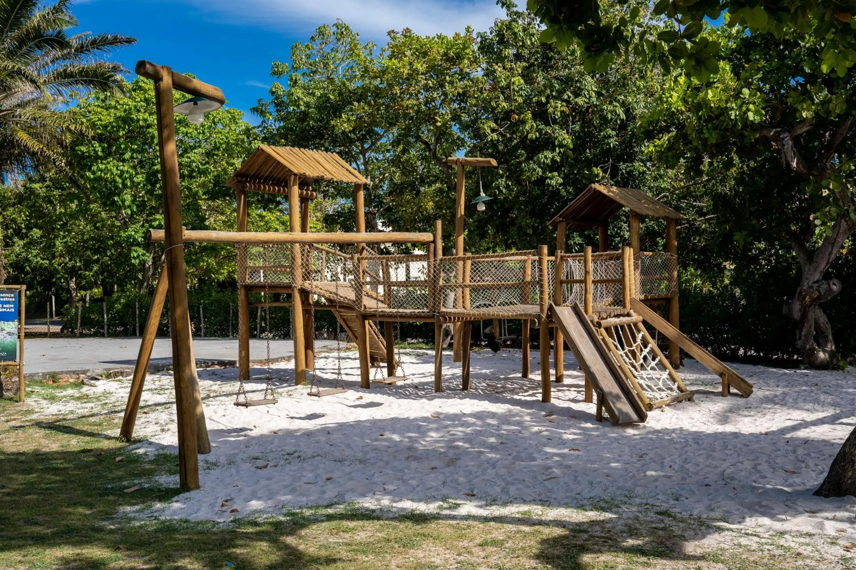 Children play ground in Bahia Plaza Hotel