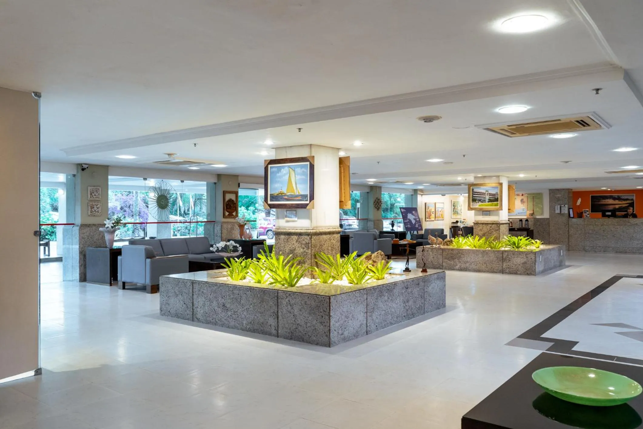 Lobby or reception in Bahia Plaza Hotel