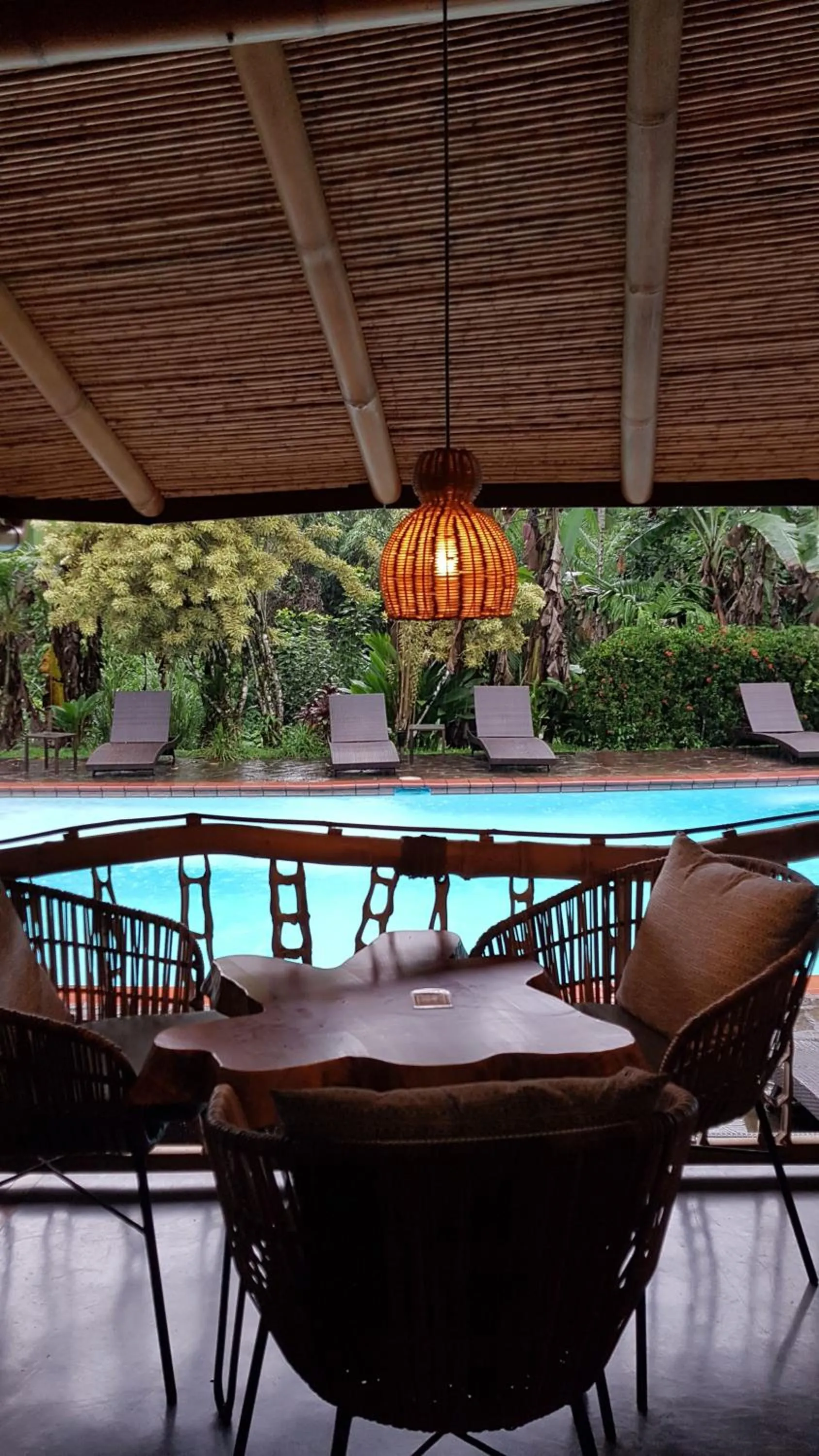 Restaurant/places to eat in Finca Luna Nueva Lodge