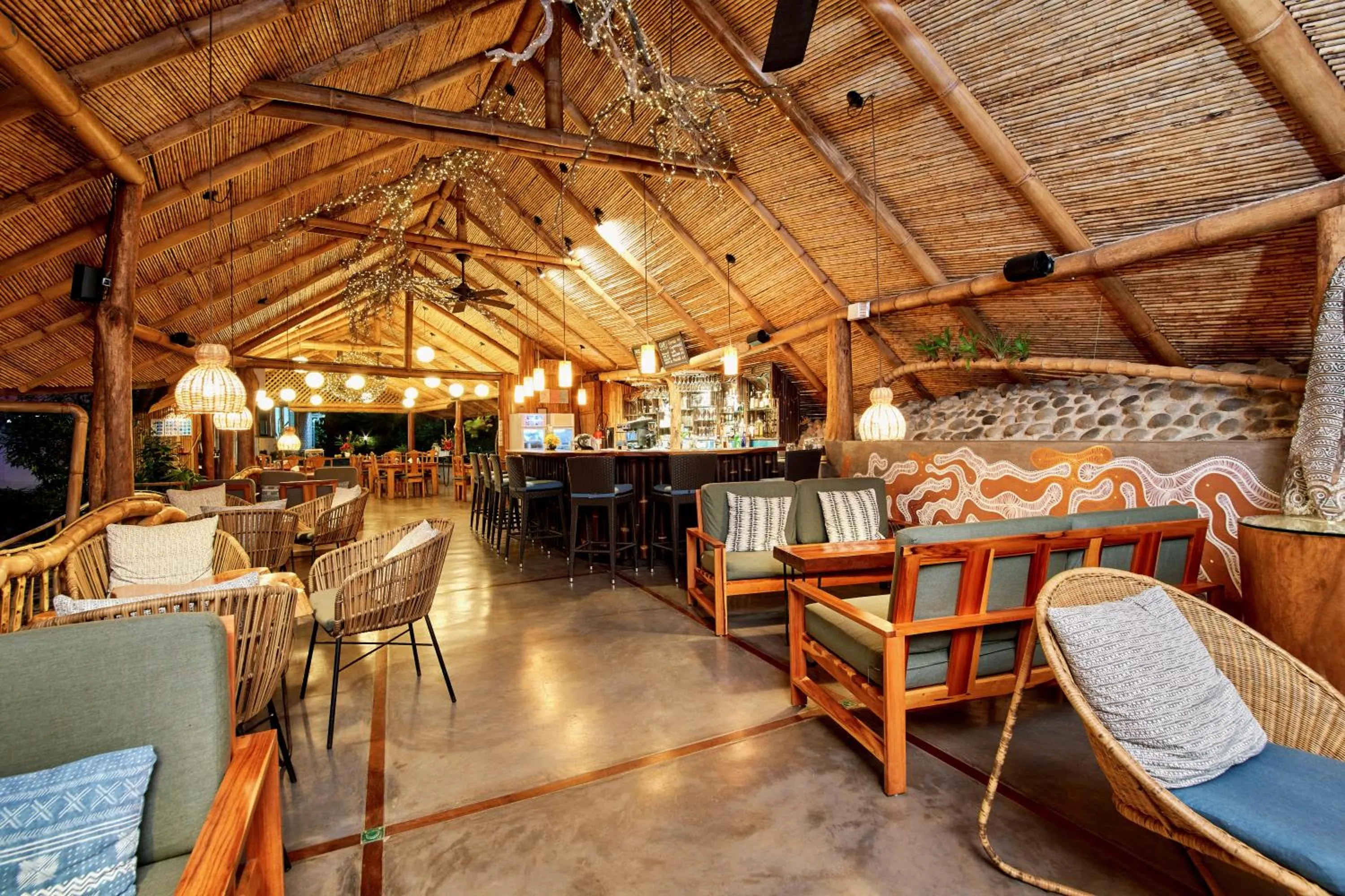 Restaurant/places to eat in Finca Luna Nueva Lodge