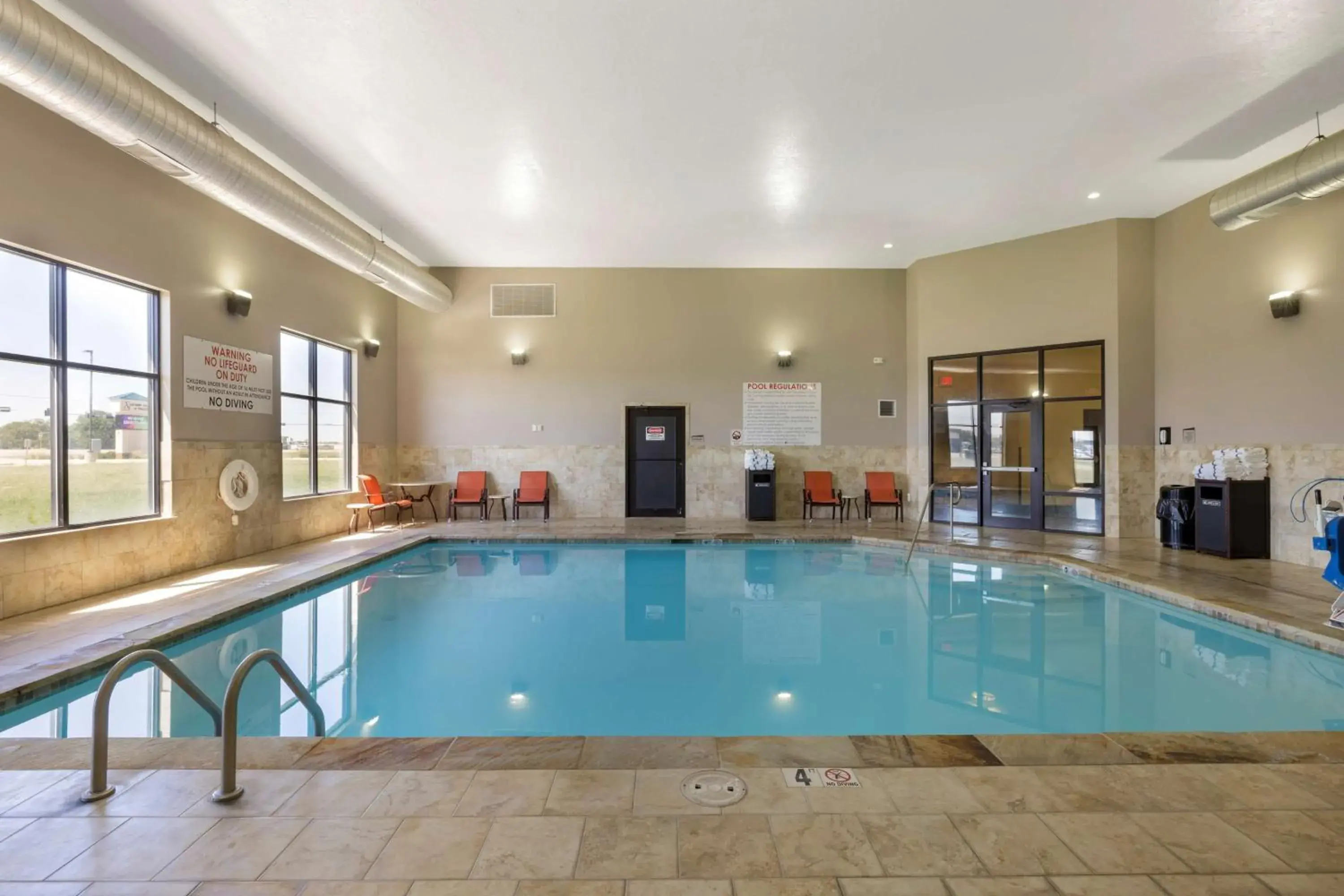Pool view in Best Western Plus North Platte Inn & Suites Pool view in Best Western Plus North Platte Inn & Suites