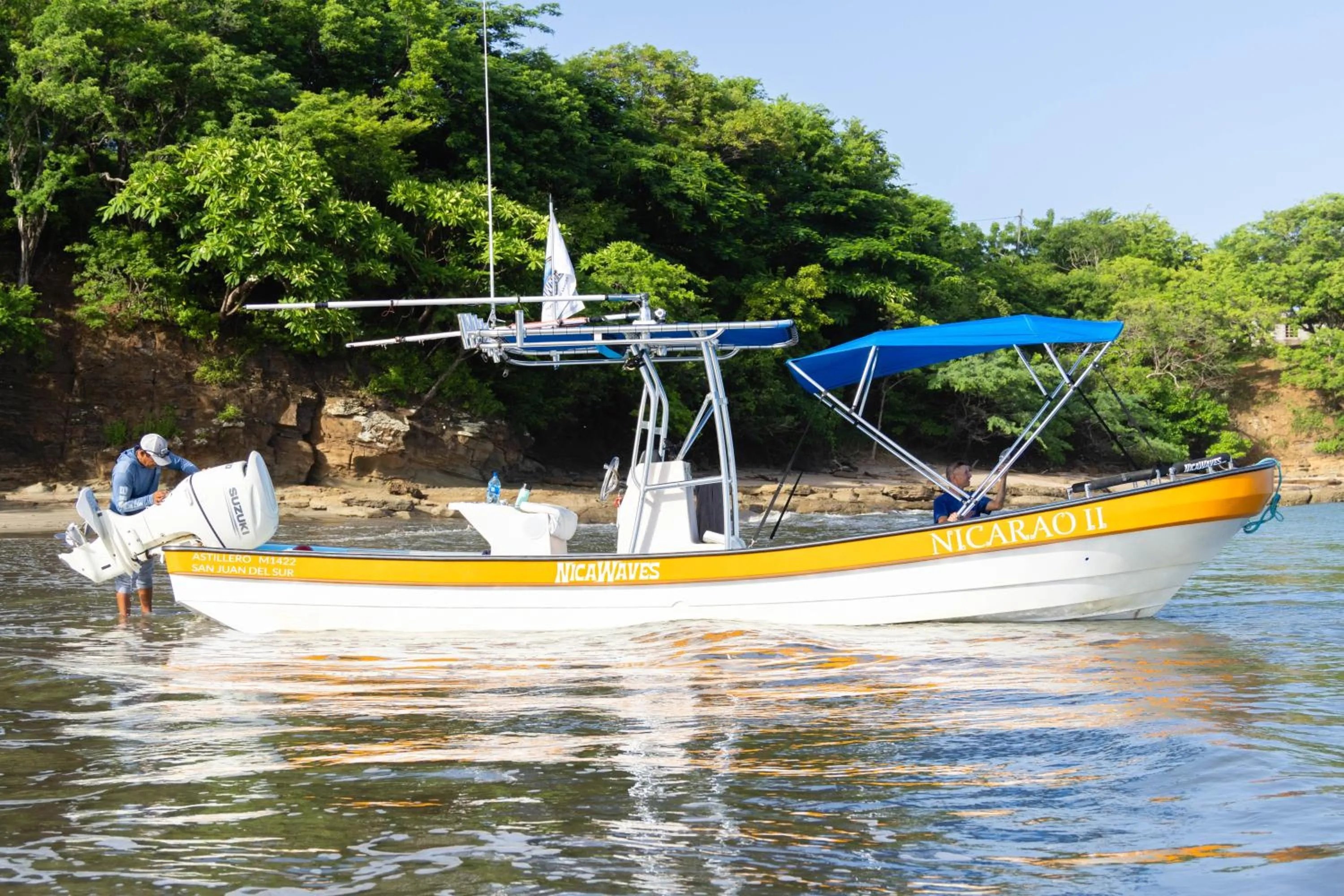 Fishing in Nicawaves