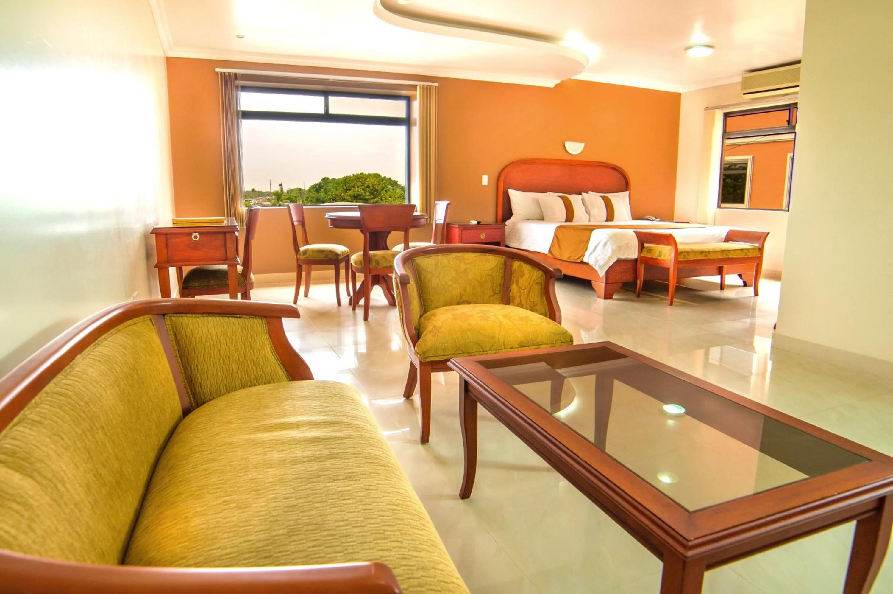 Living room in Gran Hotel De Lago - El Coca