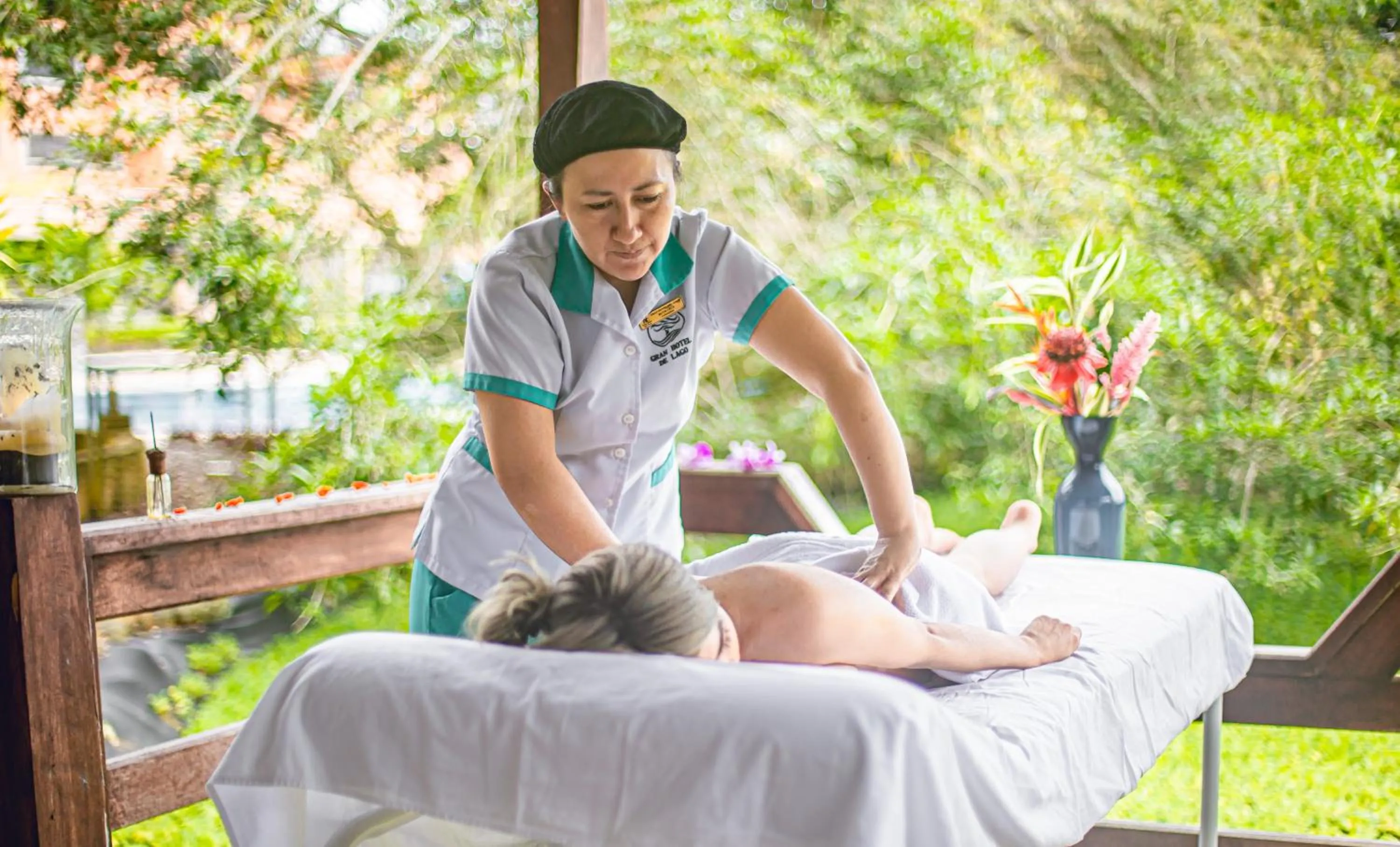 Spa and wellness centre/facilities in Gran Hotel De Lago - El Coca