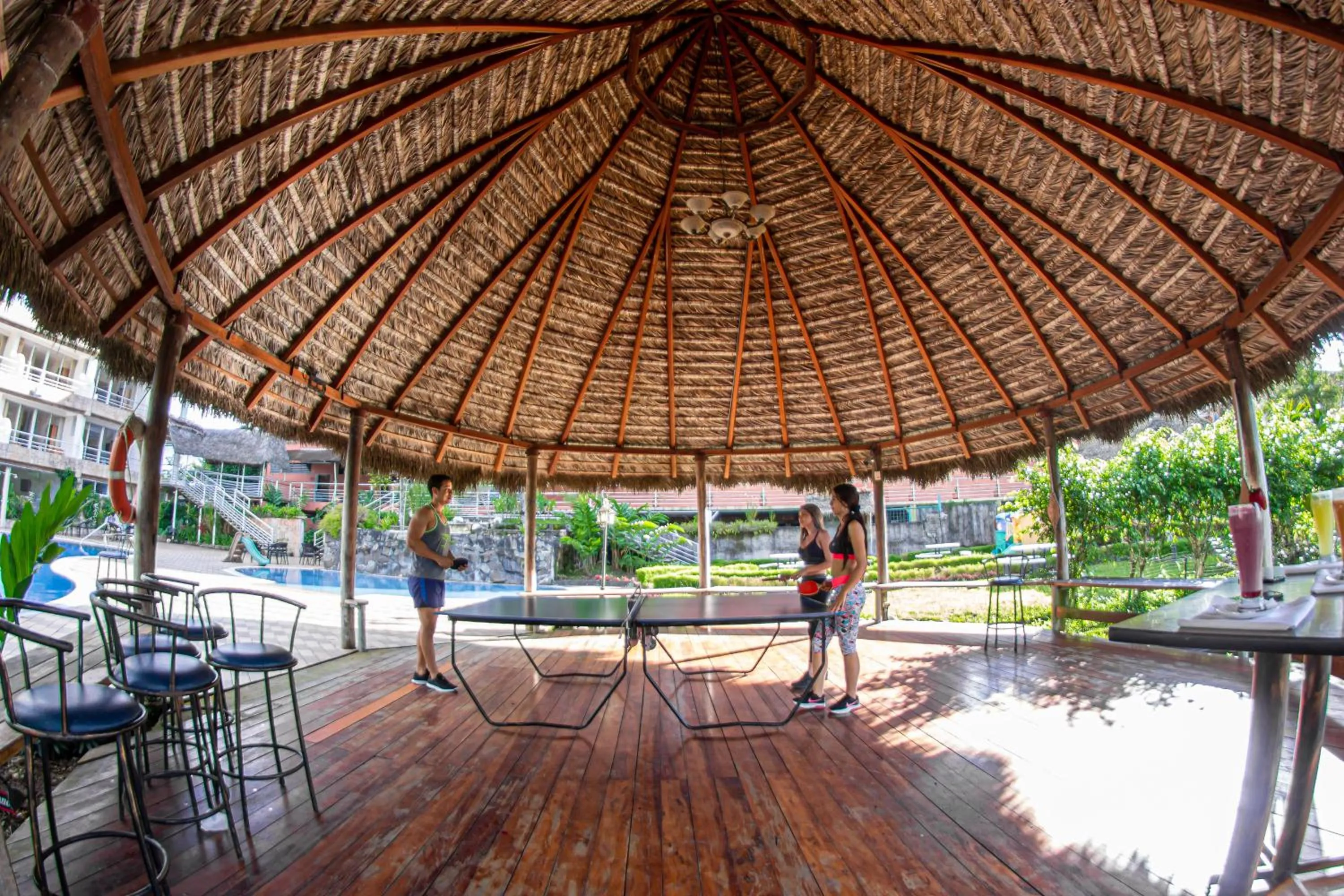 Swimming pool in Gran Hotel De Lago - El Coca