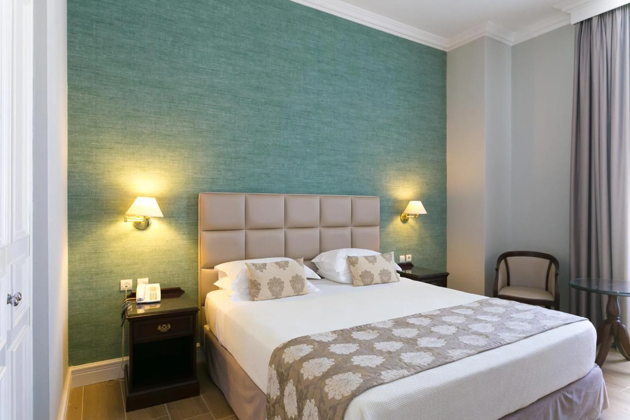 Bed in Thermae Sylla Spa & Wellness Hotel