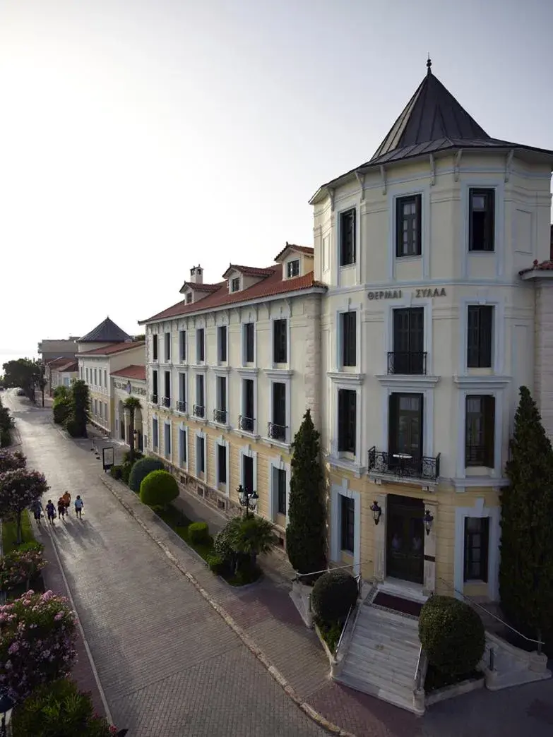Facade/entrance in Thermae Sylla Spa & Wellness Hotel Facade/entrance in Thermae Sylla Spa & Wellness Hotel