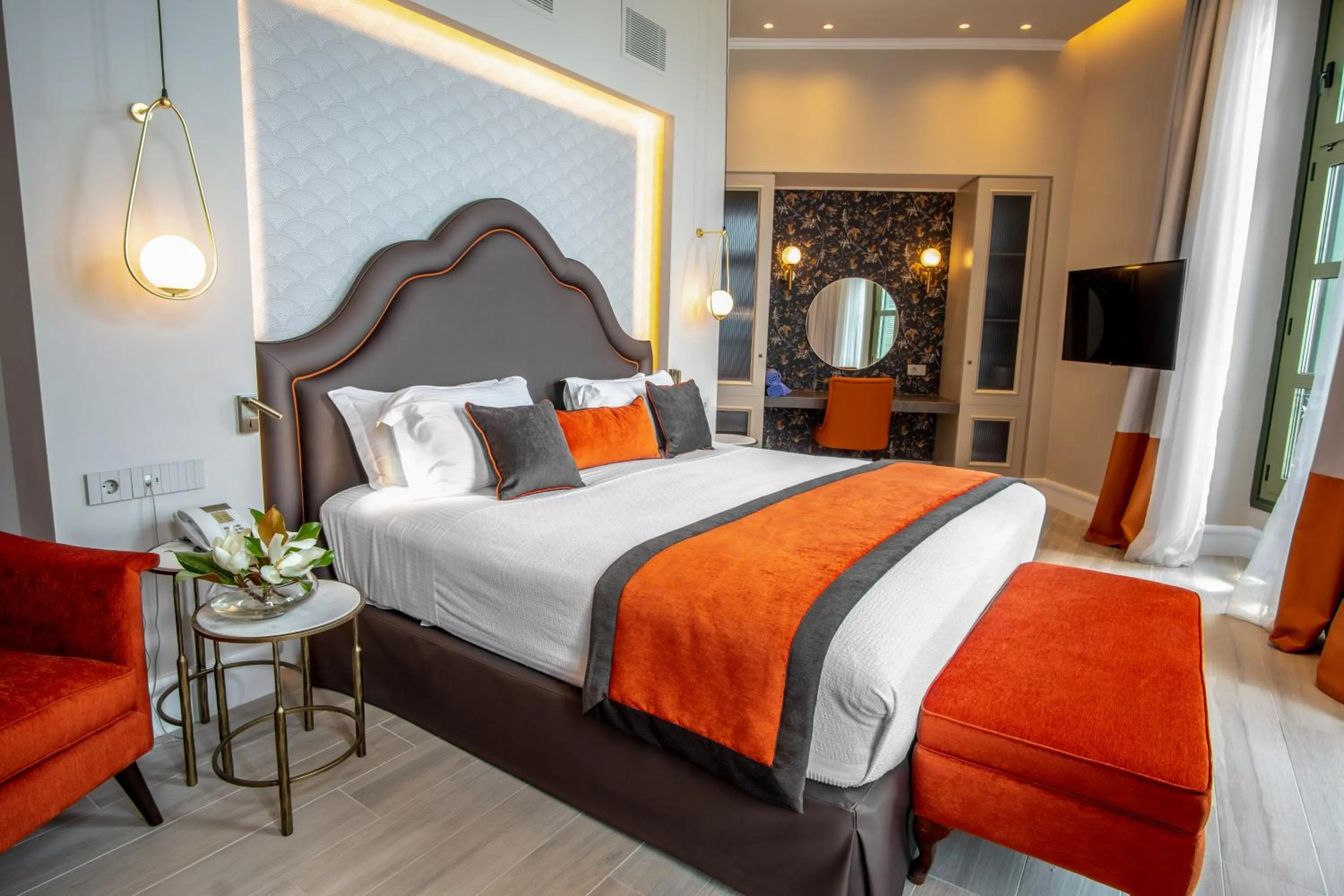 Bed in Thermae Sylla Spa & Wellness Hotel