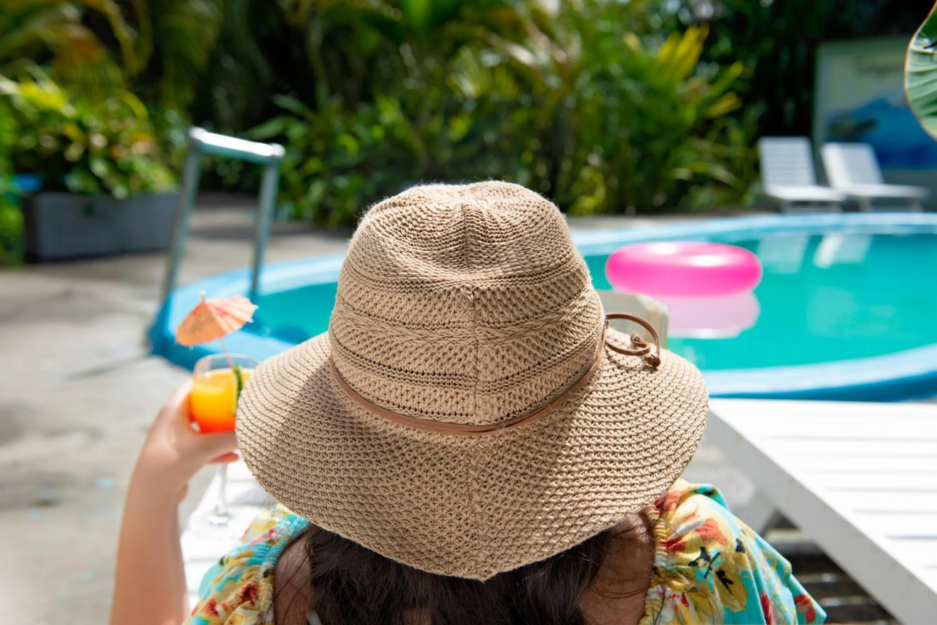 Patio in Hotel Tortuguero Beachfront
