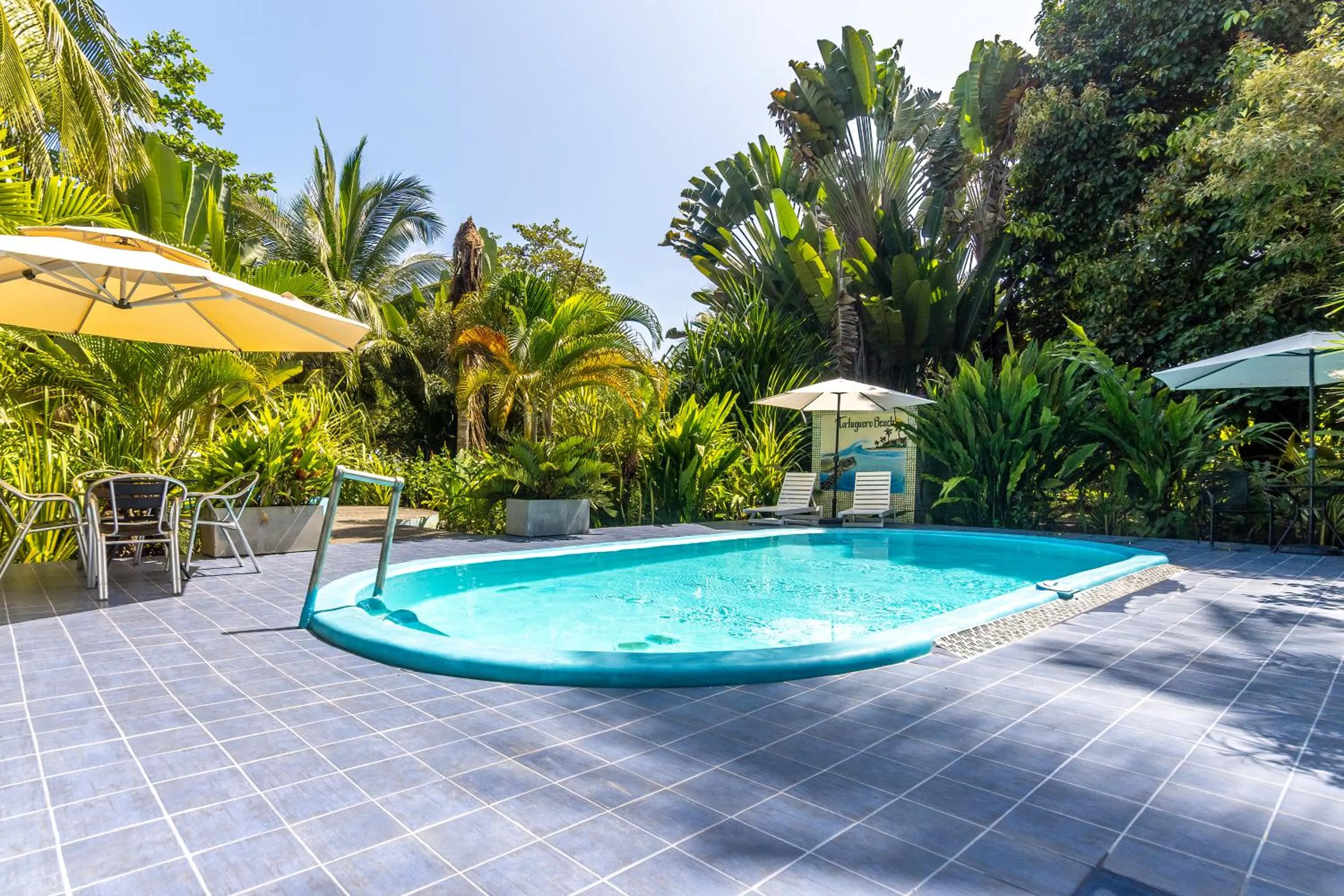 Swimming pool in Hotel Tortuguero Beachfront