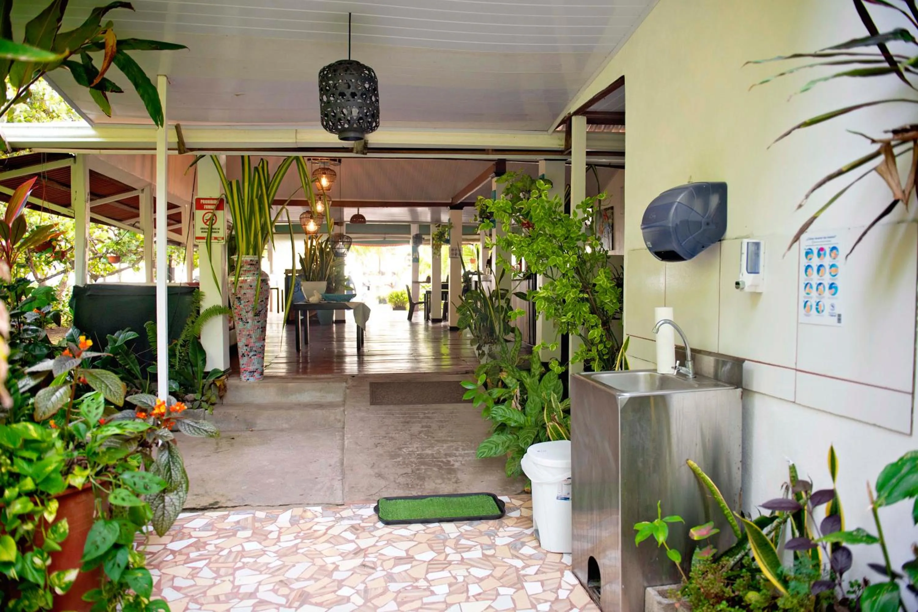 Lobby or reception in Hotel Tortuguero Beachfront