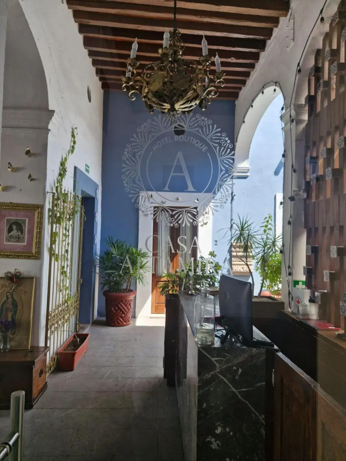 Lobby or reception in Hotel Boutique Casa Altamira Lobby or reception in Hotel Boutique Casa Altamira