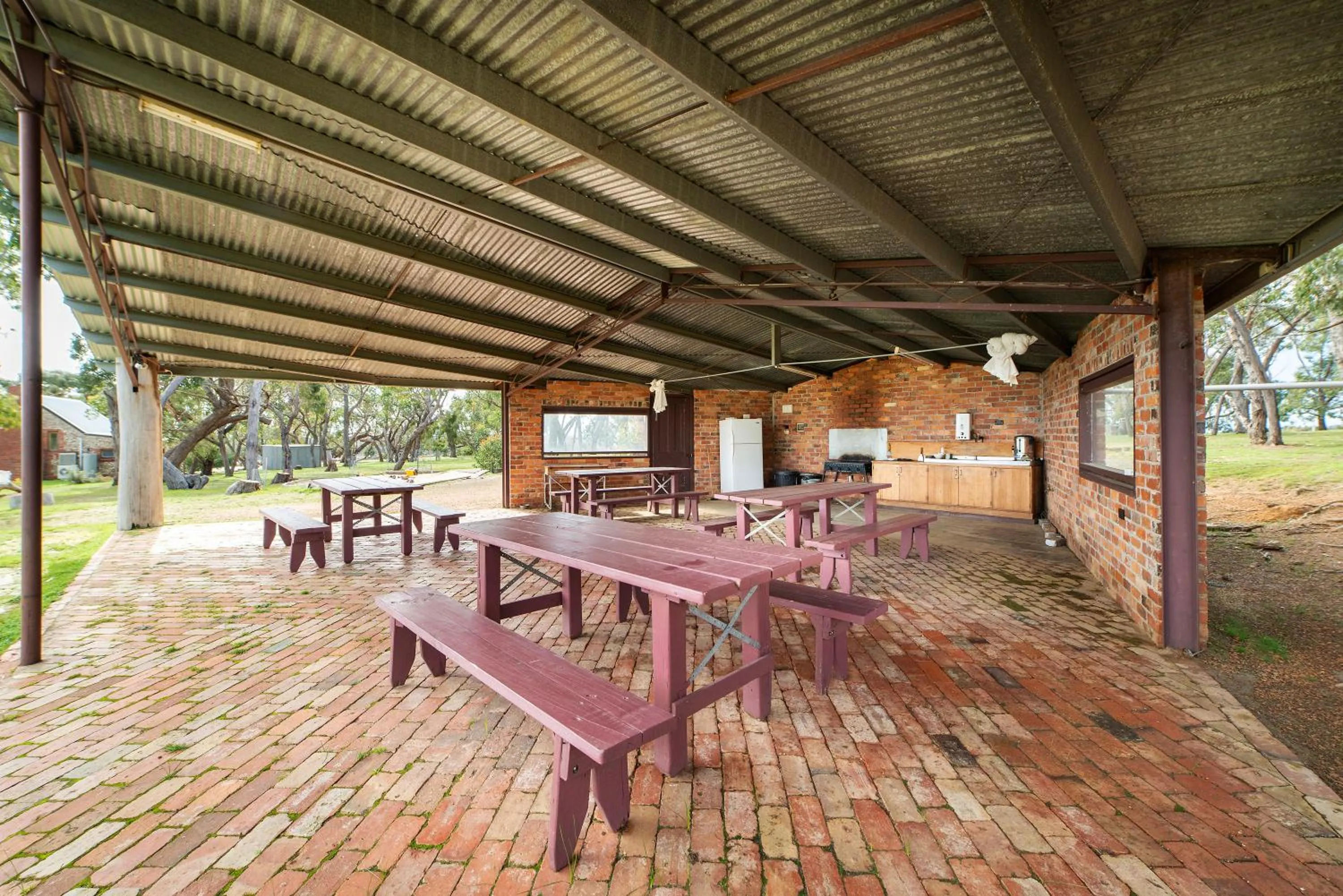 BBQ facilities in Grampians Pioneer Cottages