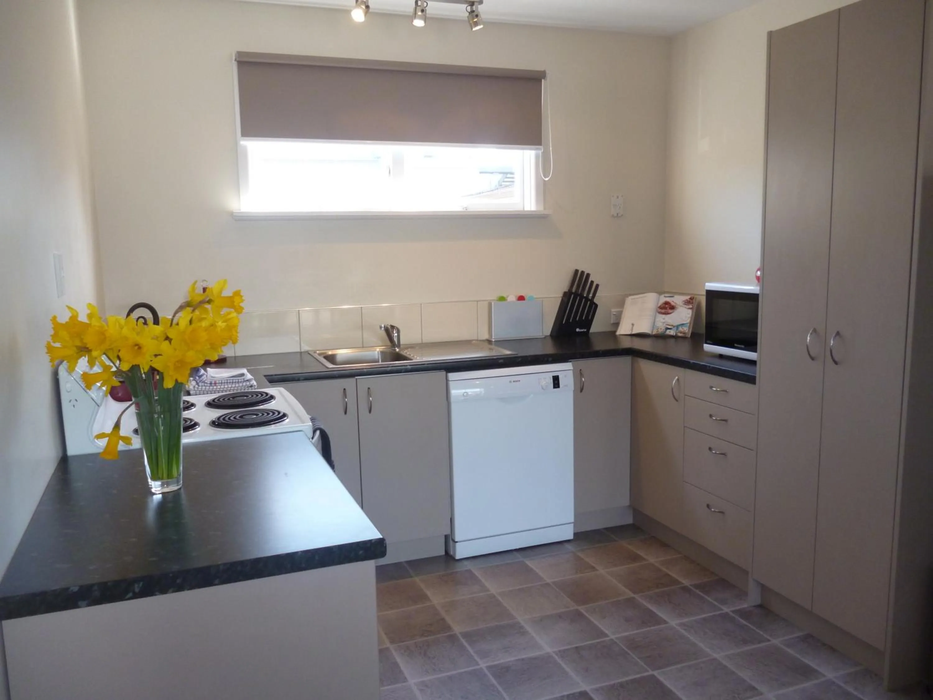 Kitchen or kitchenette in Cashel Court Motel