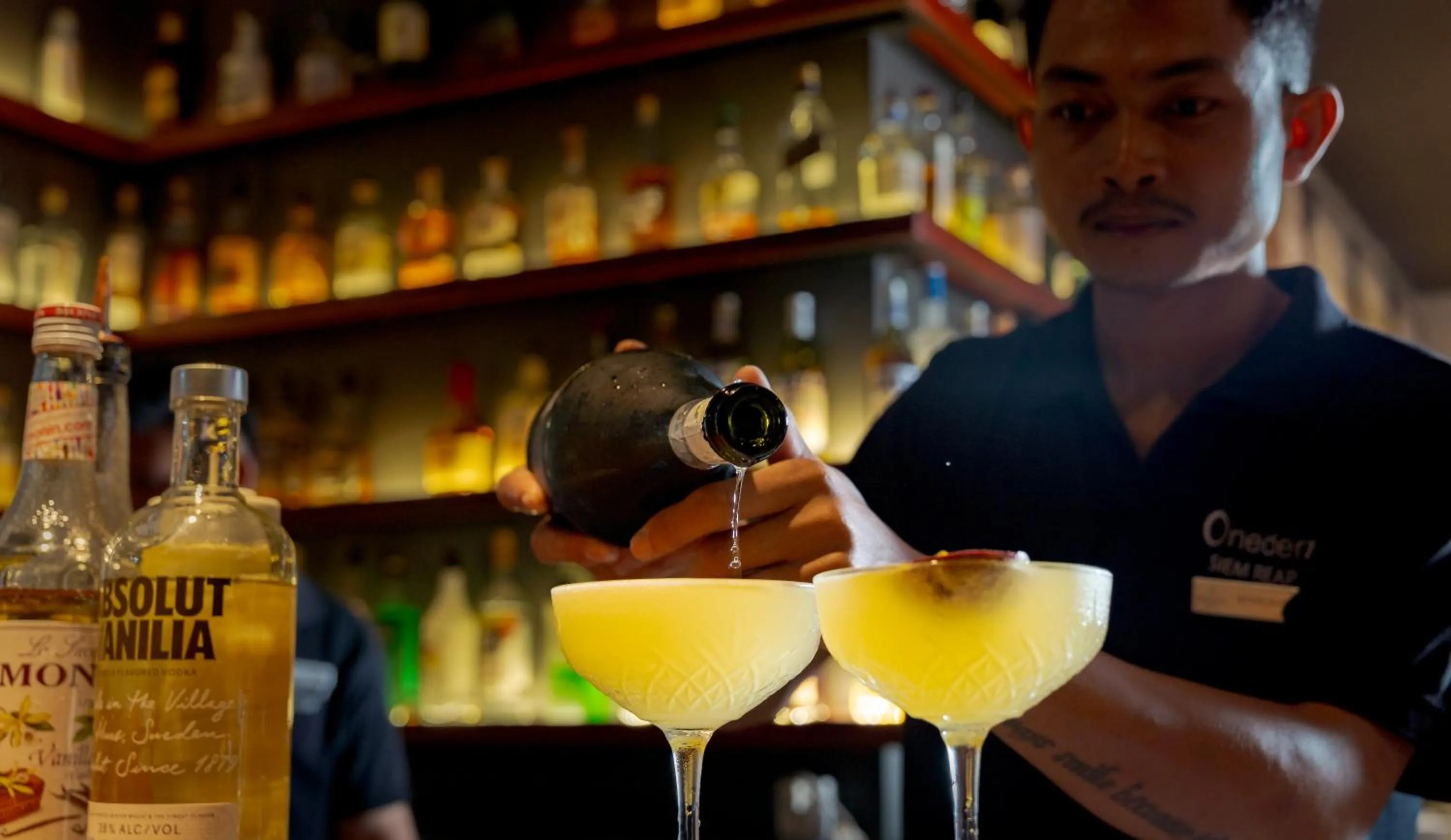 Lounge or bar in Onederz Siem Reap