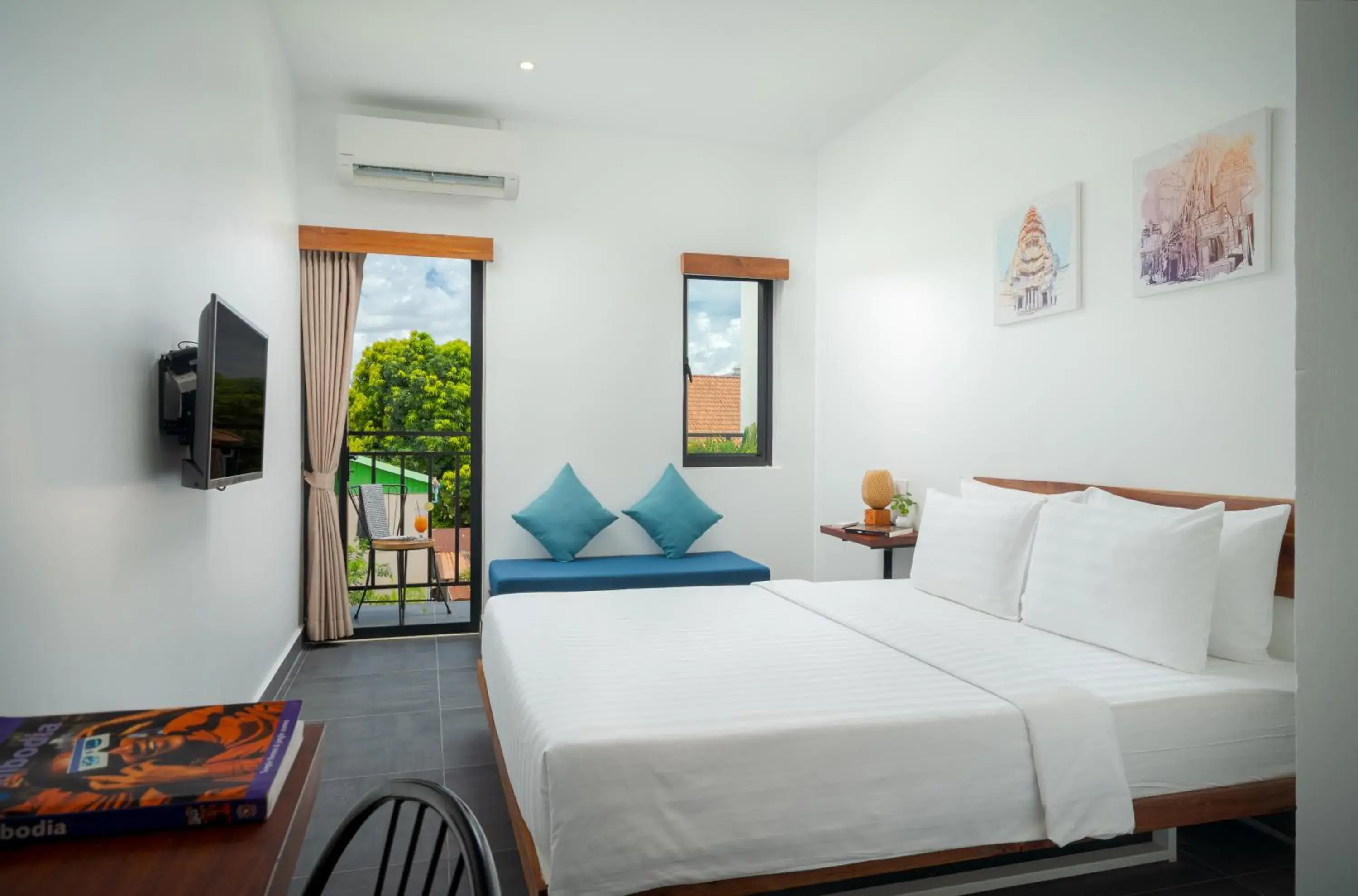 Photo of the whole room, Bed in Onederz Siem Reap Photo of the whole room, Bed in Onederz Siem Reap