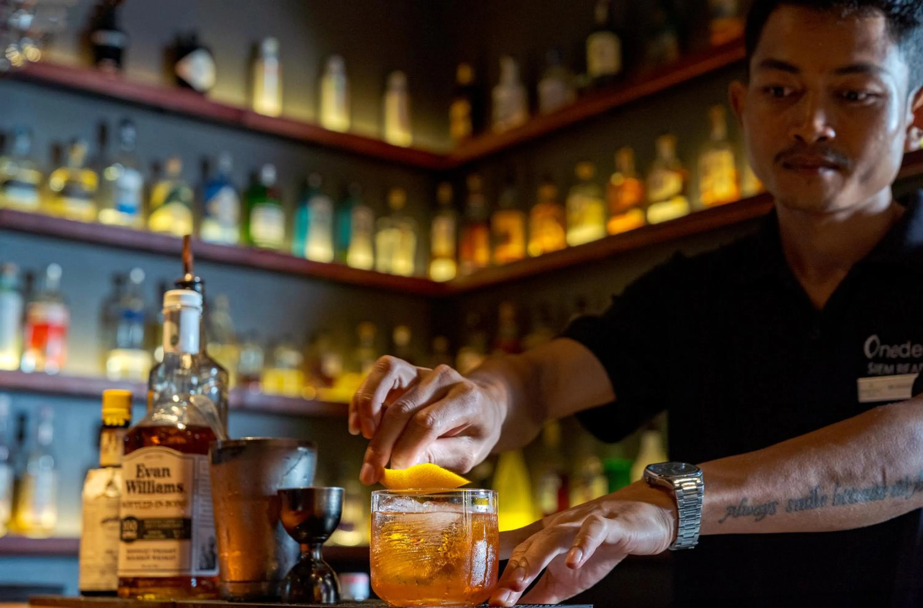 Lounge or bar in Onederz Siem Reap