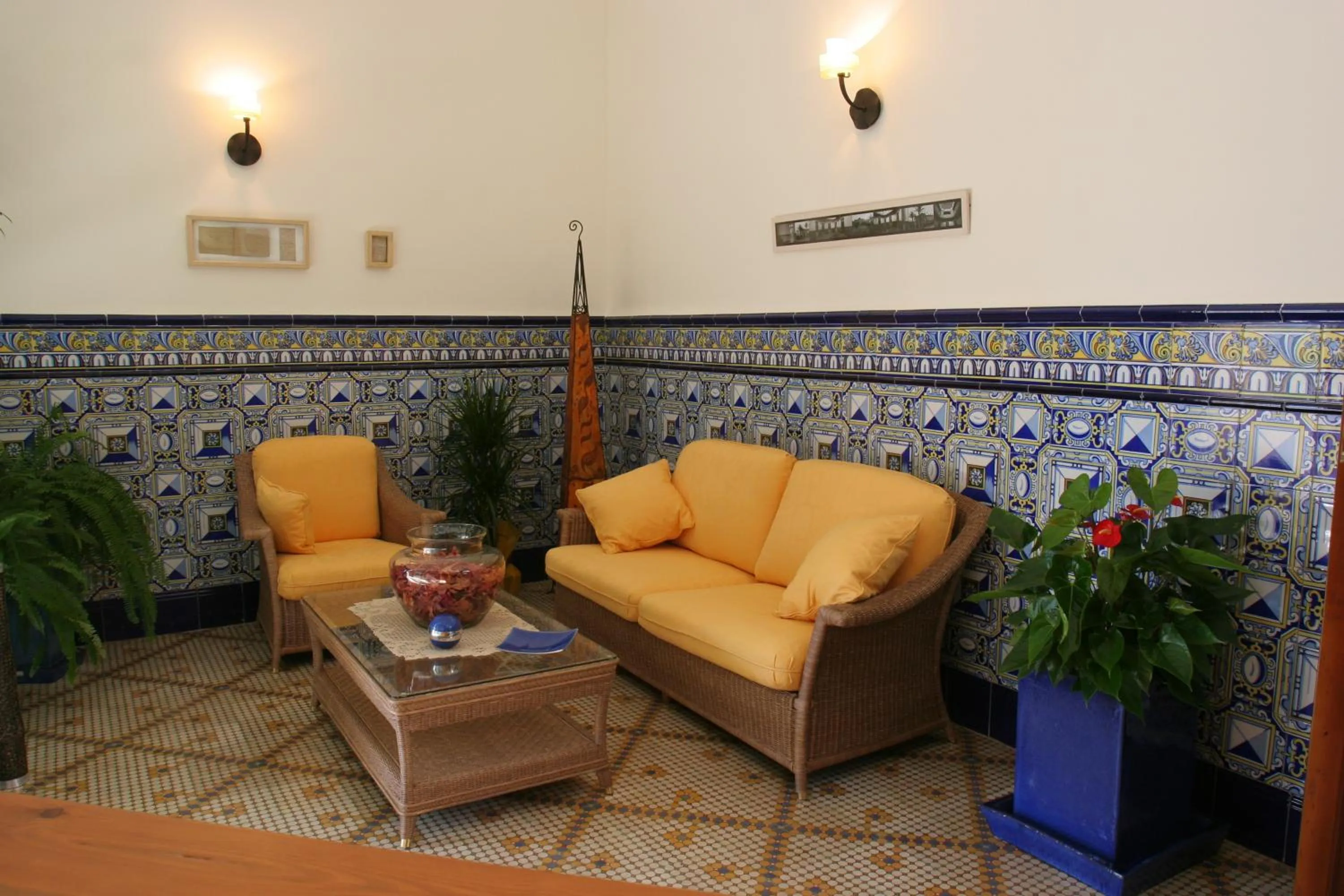 Lobby or reception in Hotel Restaurante Casa Julia