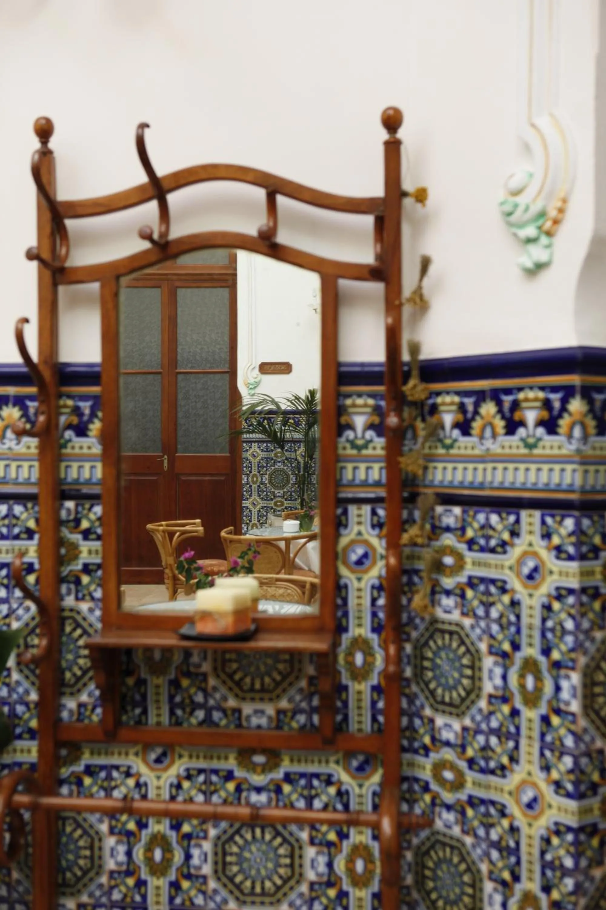 Decorative detail in Hotel Restaurante Casa Julia